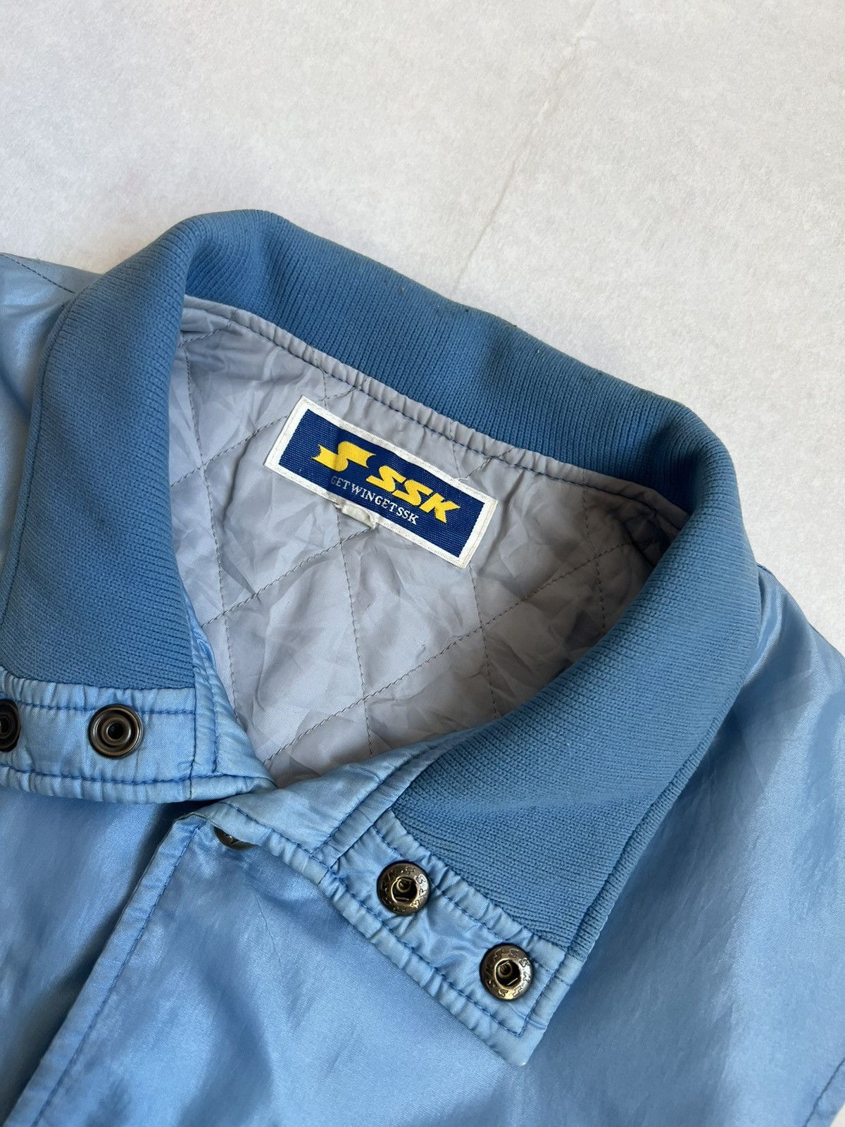 Japanese Brand Vintage Get Win Get SSK Okada Bomber Jacket Sportswear Size US M / EU 48-50 / 2 - 6 Thumbnail