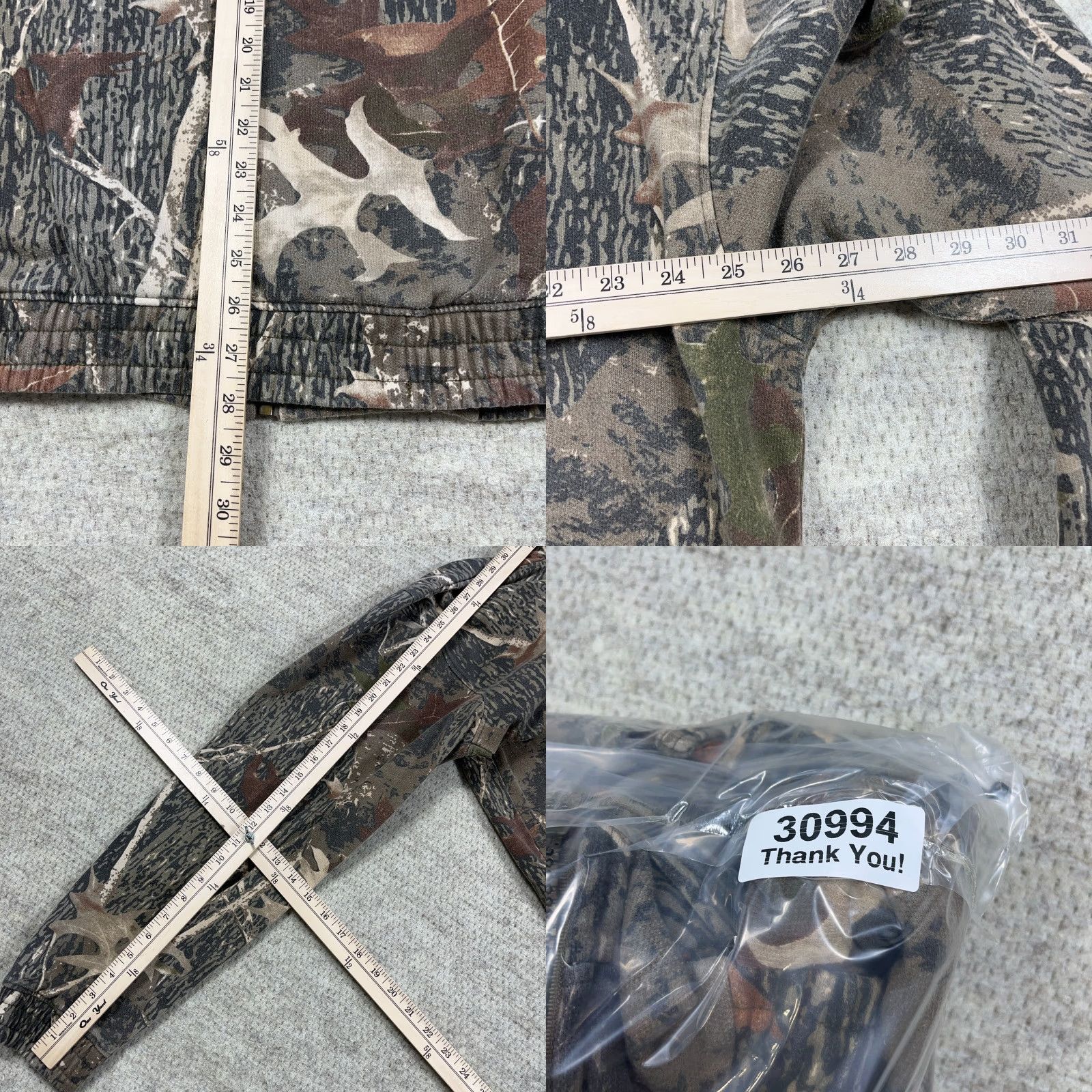 Vintage VINTAGE Canyon Guide Hoodie Men XL Camouflage Full Zip 90s Y2K Woodland Hunting 2000s Brown Logo Size US XL / EU 56 / 4 - 8 Thumbnail