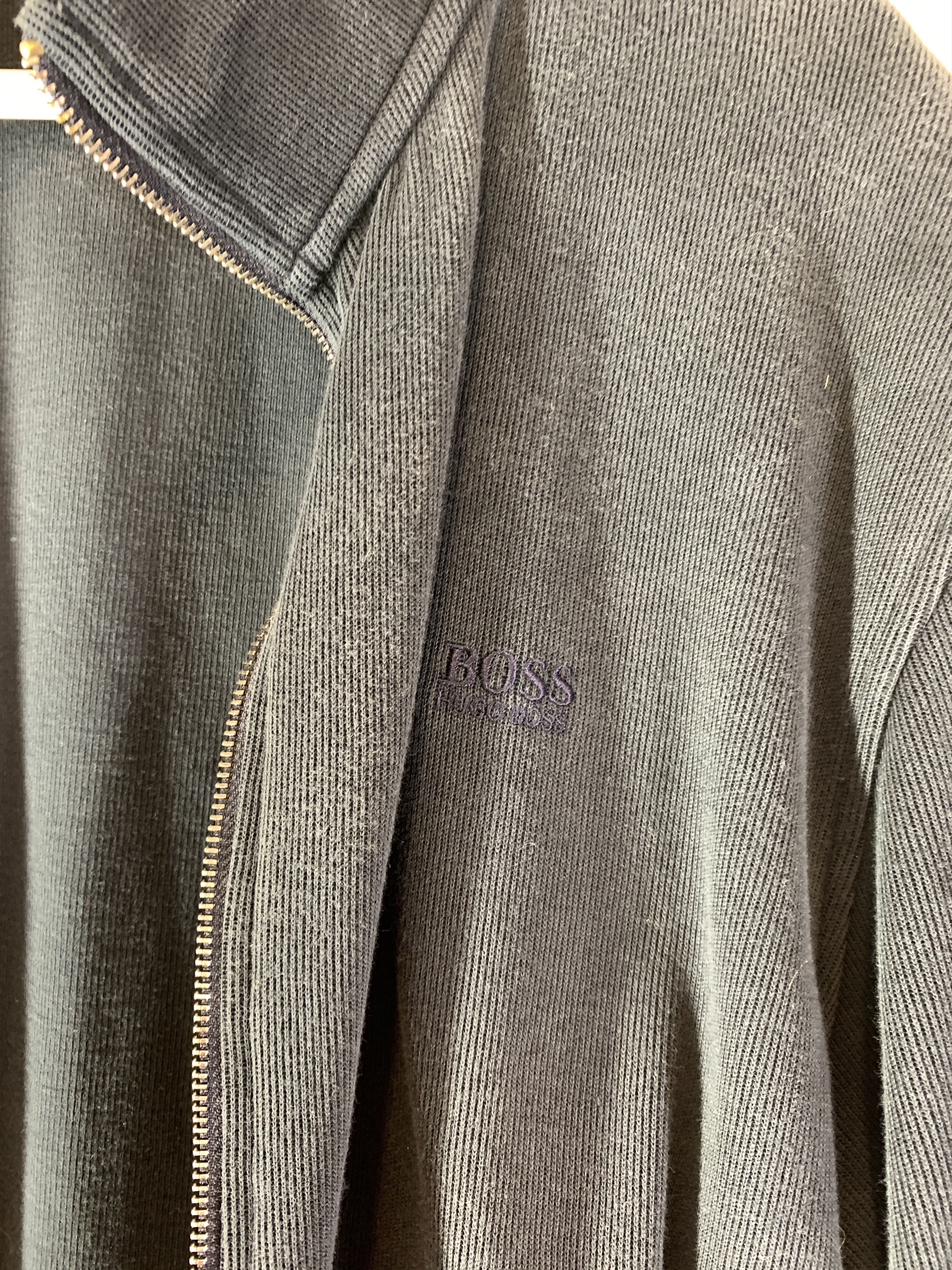Hugo Boss Hugo Boss Zip Sweater Size US XXL / EU 58 / 5 - 6 Thumbnail