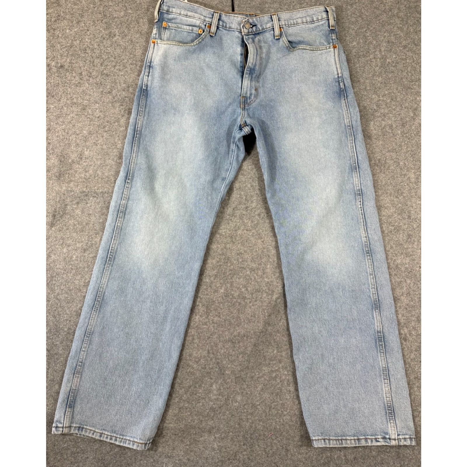 Levi's Levi's Jeans 550 Relaxed Fit Mens 38X32 Blue Denim Straight 5-Pocket Comfort Pockets Casual 5-Pocket Design Mens Size US 38 / EU 54 - 4 Thumbnail