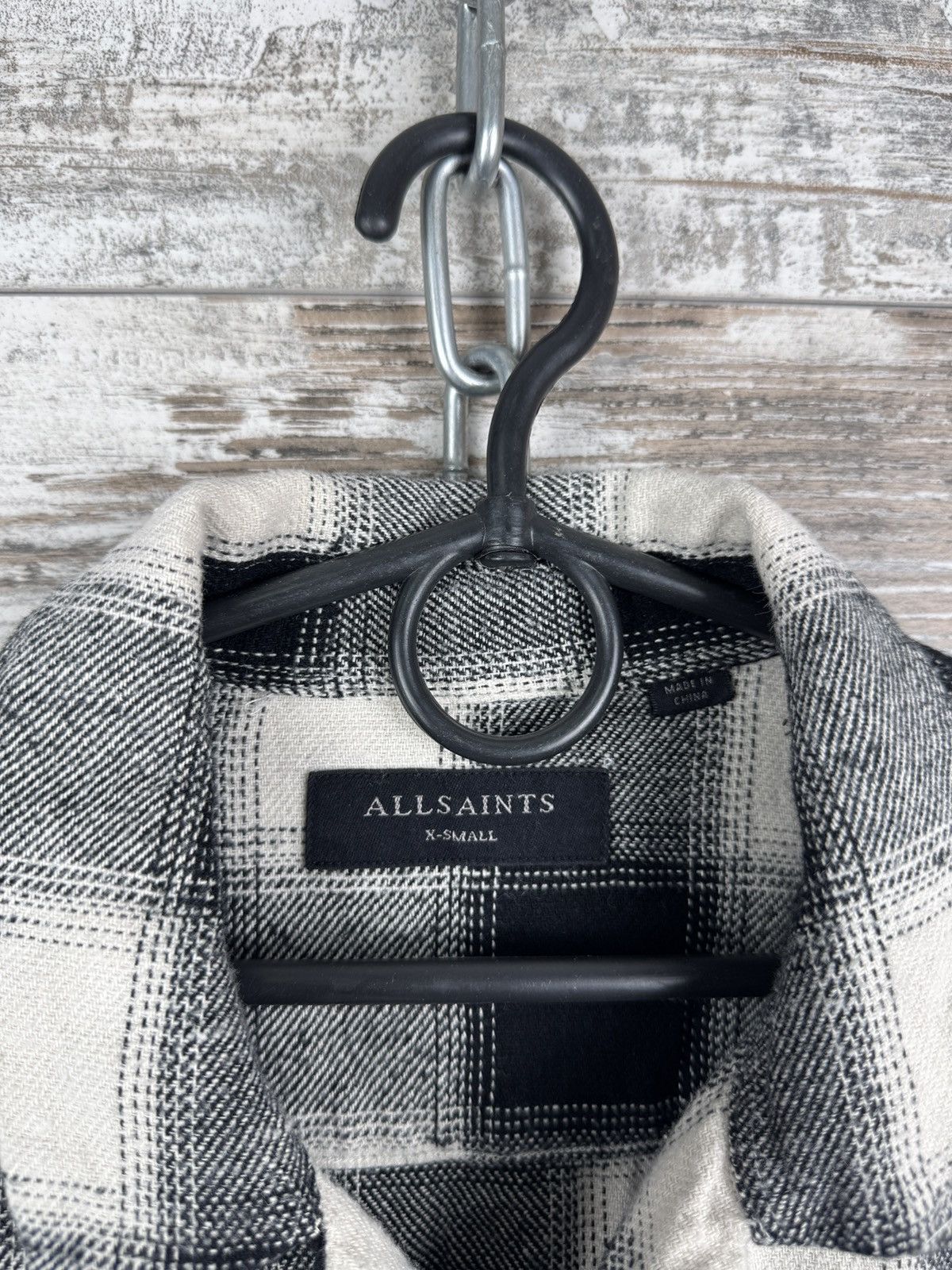 Allsaints Mens Vintage AllSaints ALAMOSA LS SHIRT button up flannel Size US S / EU 44-46 / 1 - 5 Thumbnail