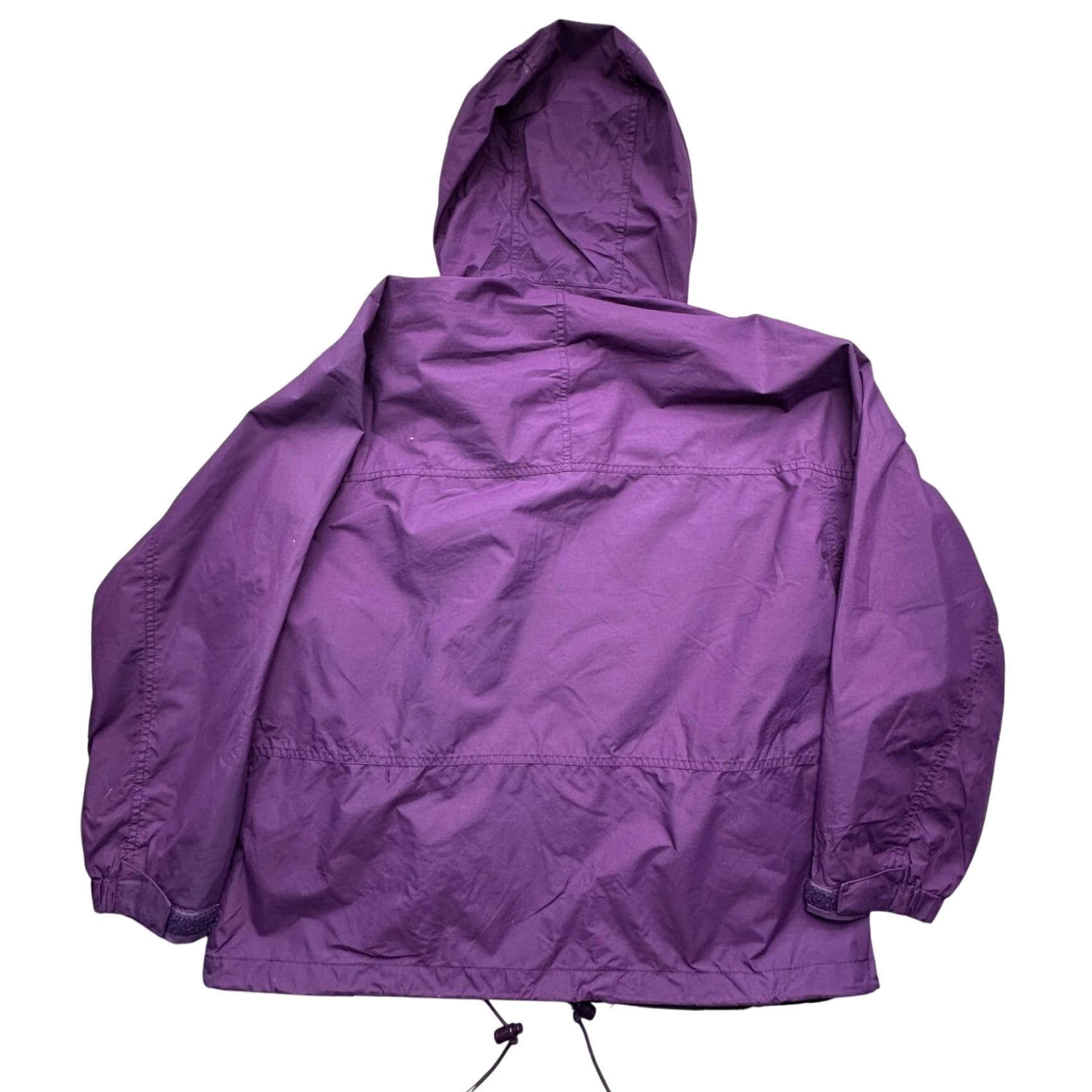 Eddie Bauer VINTAGE Eddie Bauer Gore-Tex Purple Hooded Nylon Jacket Womens Medium Shell Size M / US 6-8 / IT 42-44 - 7 Thumbnail
