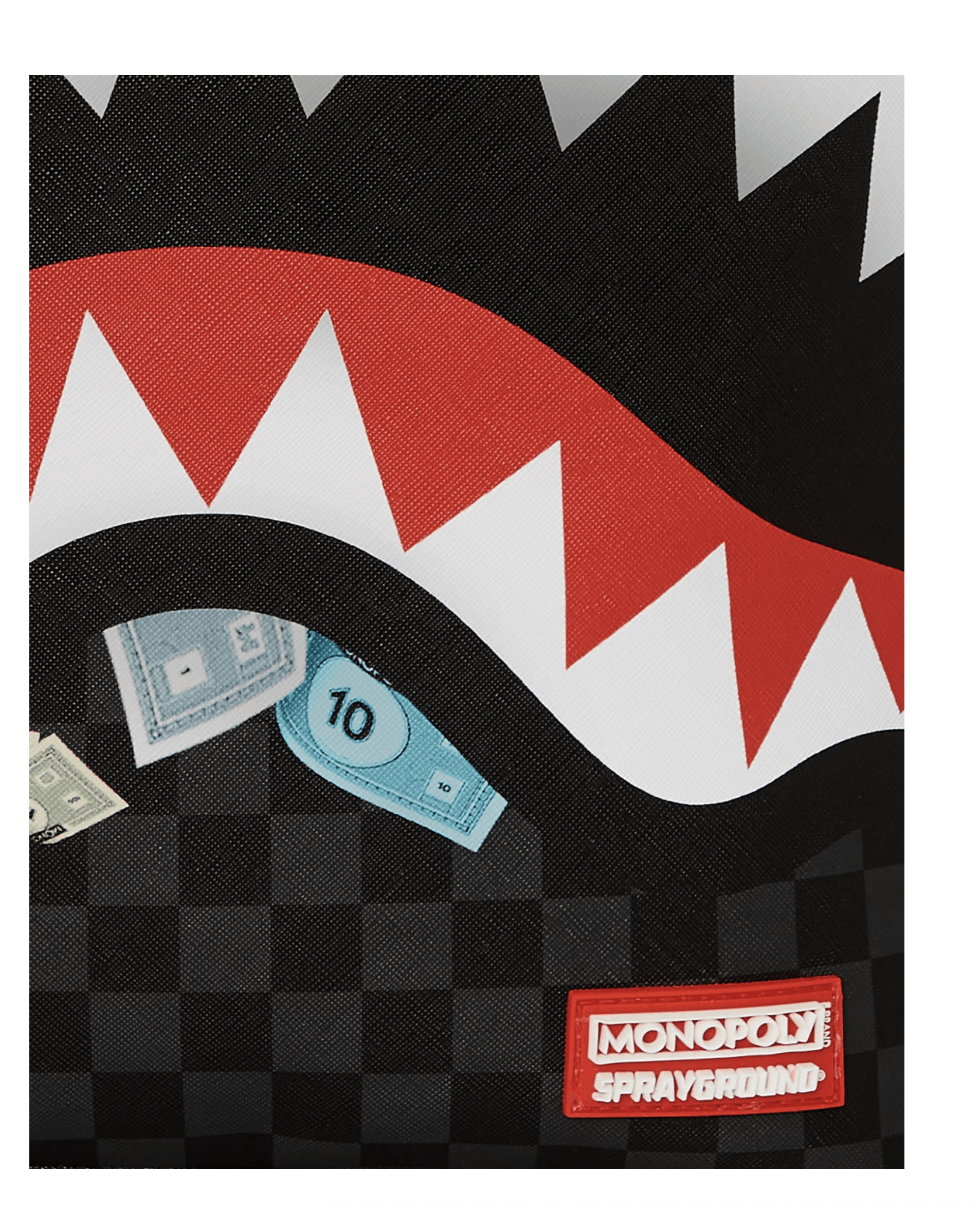 Sprayground Sprayground Monopoly Shark Rich Backpack Size ONE SIZE - 9 Thumbnail