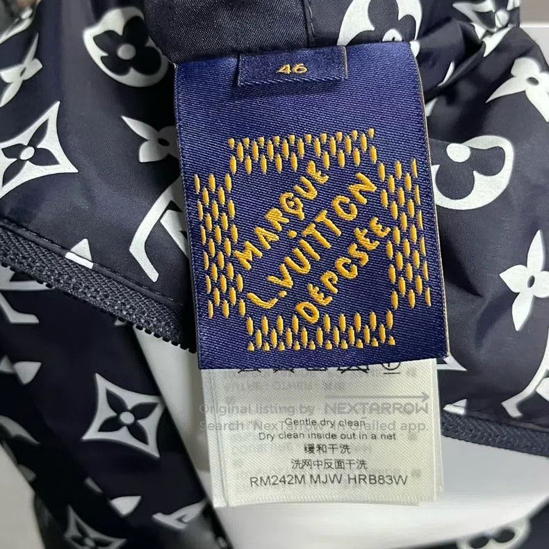 Louis Vuitton Louis Vuitton Gray Logo monogrammed color-block stand-up c Size US S / EU 44-46 / 1 - 3 Thumbnail