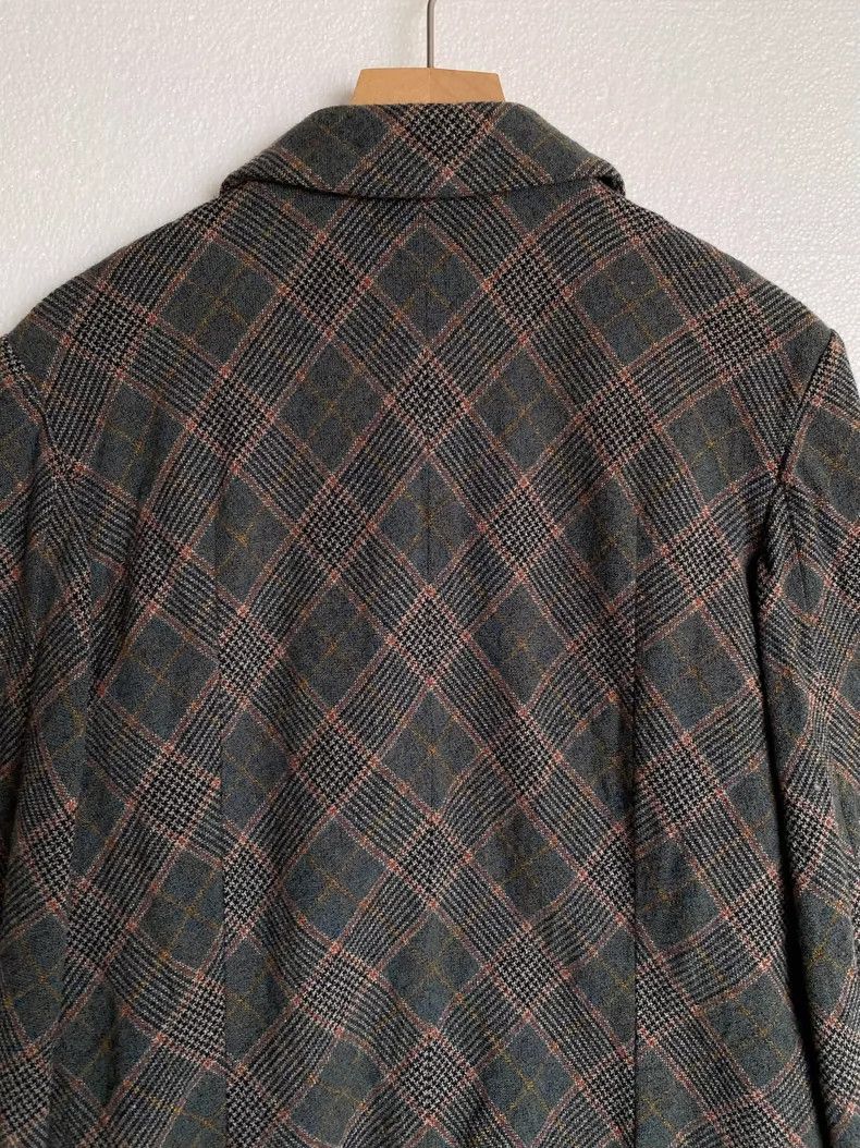 Comme des Garcons Comme Des Garcons size 均码 Plaid wool coat Size S / US 4 / IT 40 - 5 Thumbnail