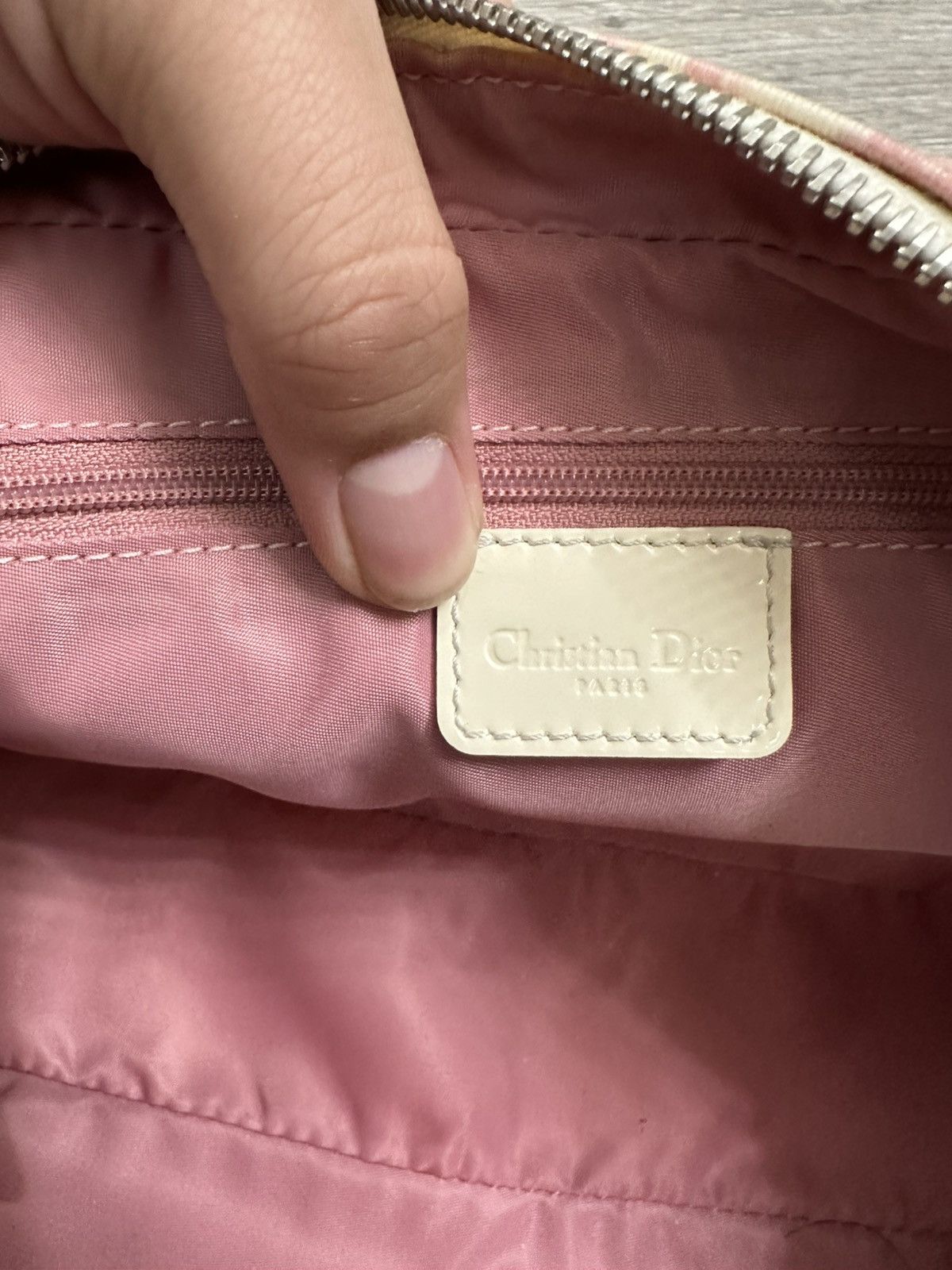 Christian Dior Monsieur × Dior × Vintage Christian Dior Monogram Pink Shoulder Bag Vintage Size ONE SIZE - 10 Thumbnail