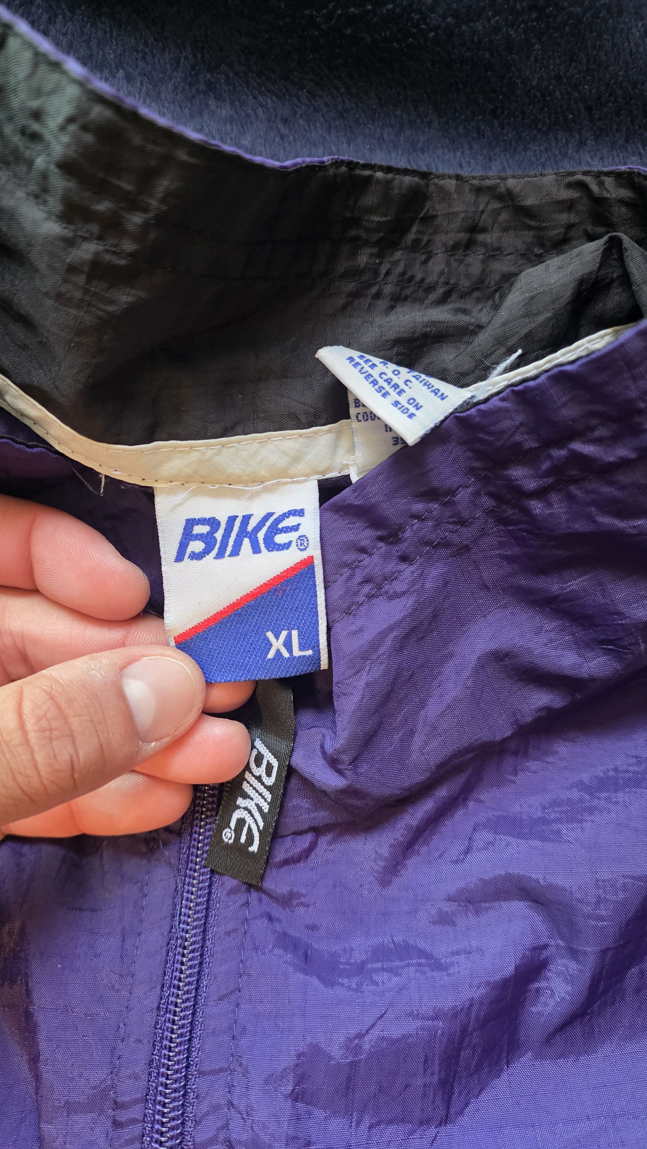 Other Vintage Purple Bike Rain Jacket Size US XL / EU 56 / 4 - 3 Thumbnail