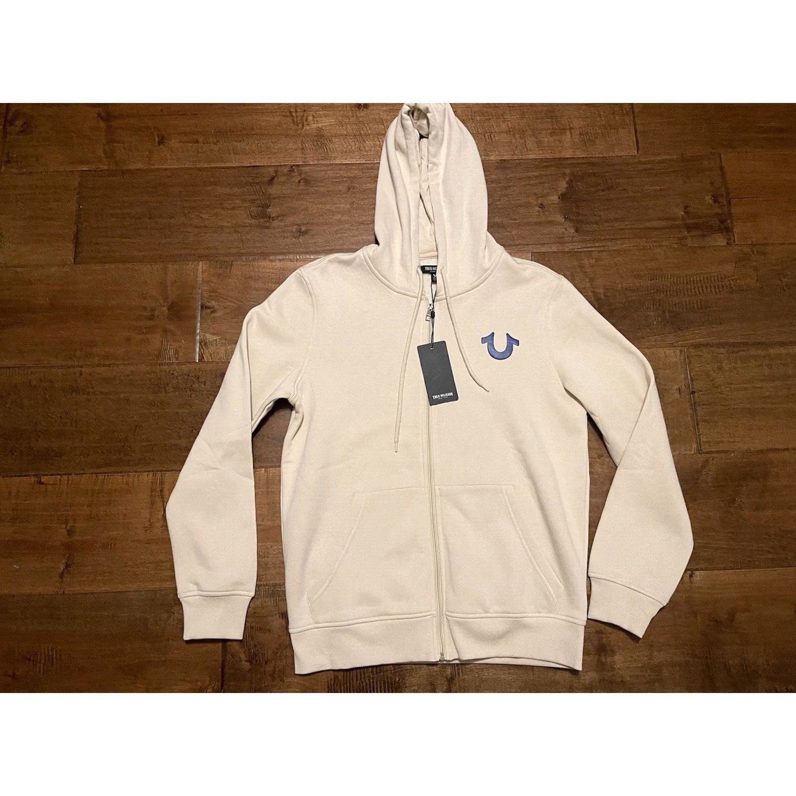 True Religion True Religion Hoodie M Ivory Fog Zip Sweatshirt Mens Size US M / EU 48-50 / 2 - 3 Thumbnail