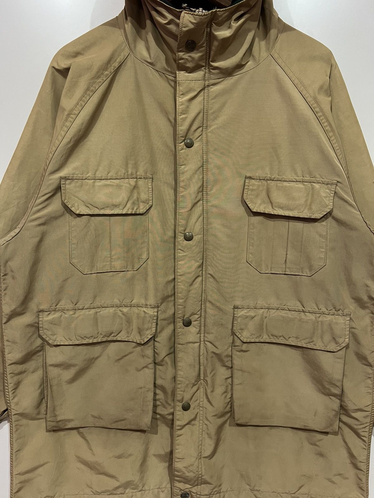 Vintage × Woolrich Woolen Mills 🔥 VTG 90's WOOLRICH MAP POCKET FIELD JACKET - XL Size US L / EU 52-54 / 3 - 6 Thumbnail
