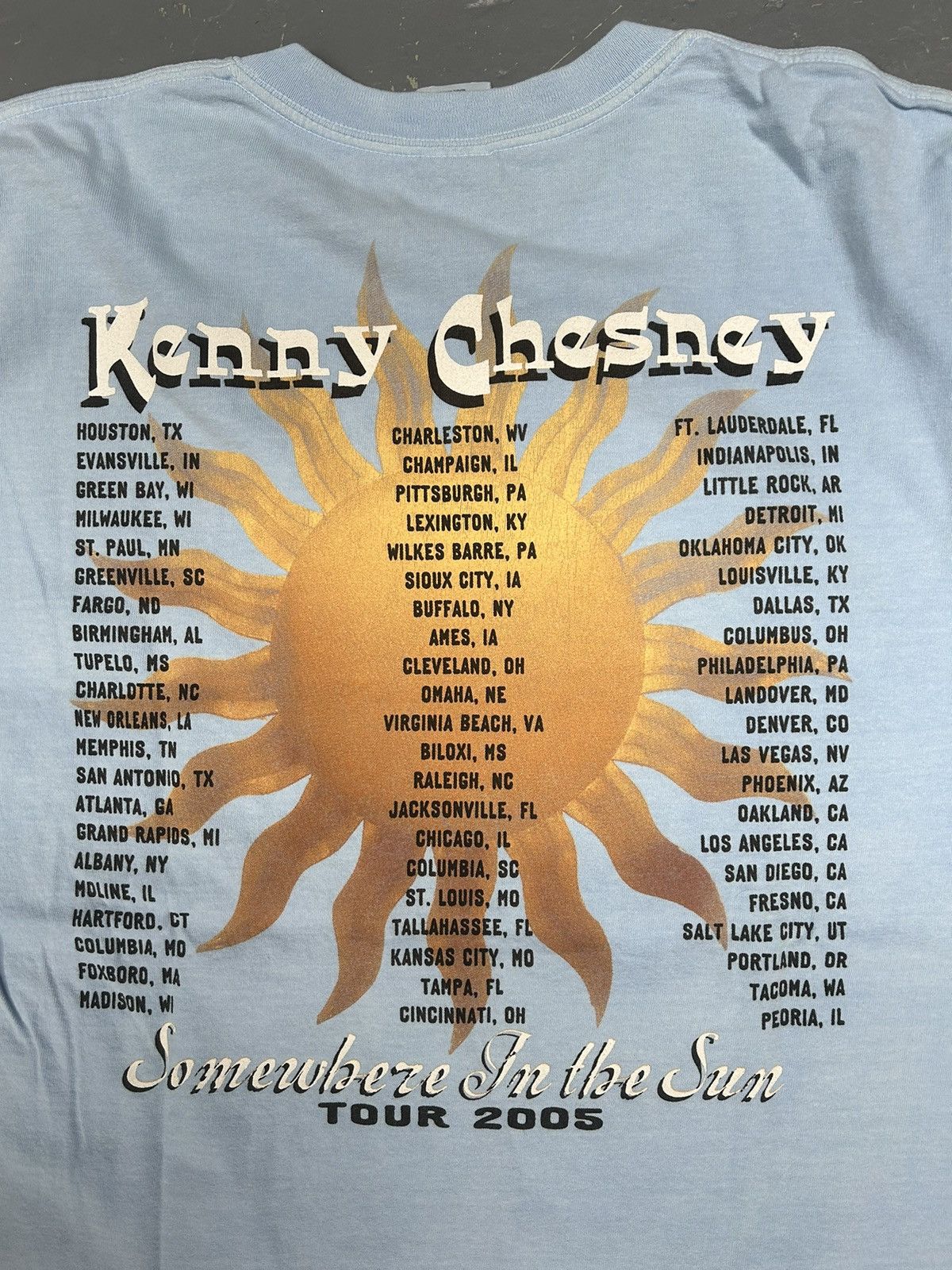 Band Tees Crazy Vintage Y2K Essential Kenny Chesney Country Band Shirt Size US L / EU 52-54 / 3 - 2 Thumbnail