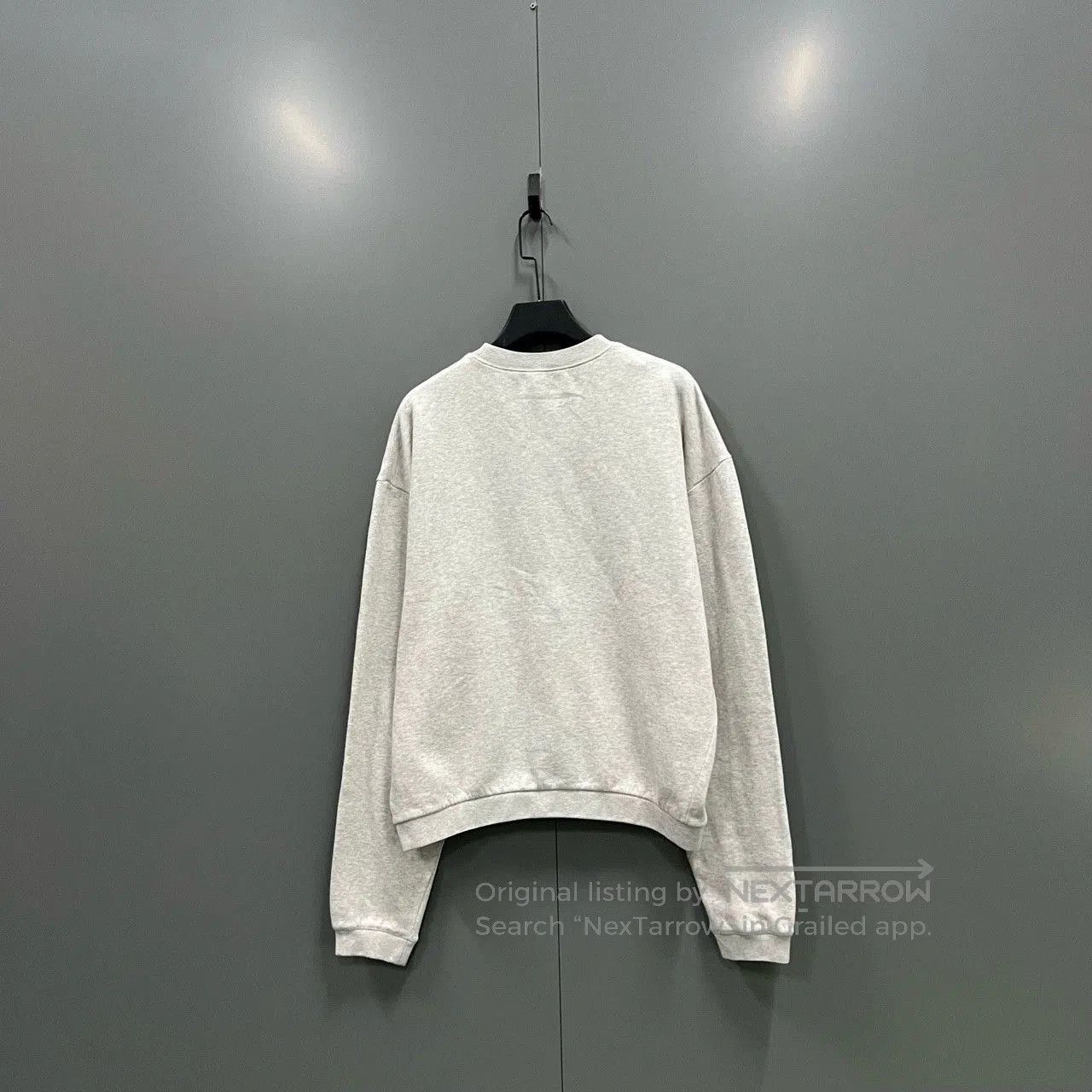 Dior gray logo embroidered sweatshirt by Dior. Size US M / EU 48-50 / 2 - 2 Thumbnail