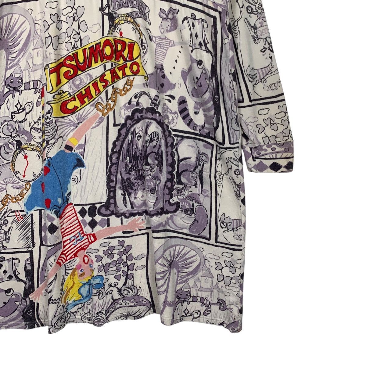 Tsumori Chisato TSUMORI CHISATO Sleep Fullprint Big Logo T Shirt #2083-C91 Size M / US 6-8 / IT 42-44 - 5 Thumbnail