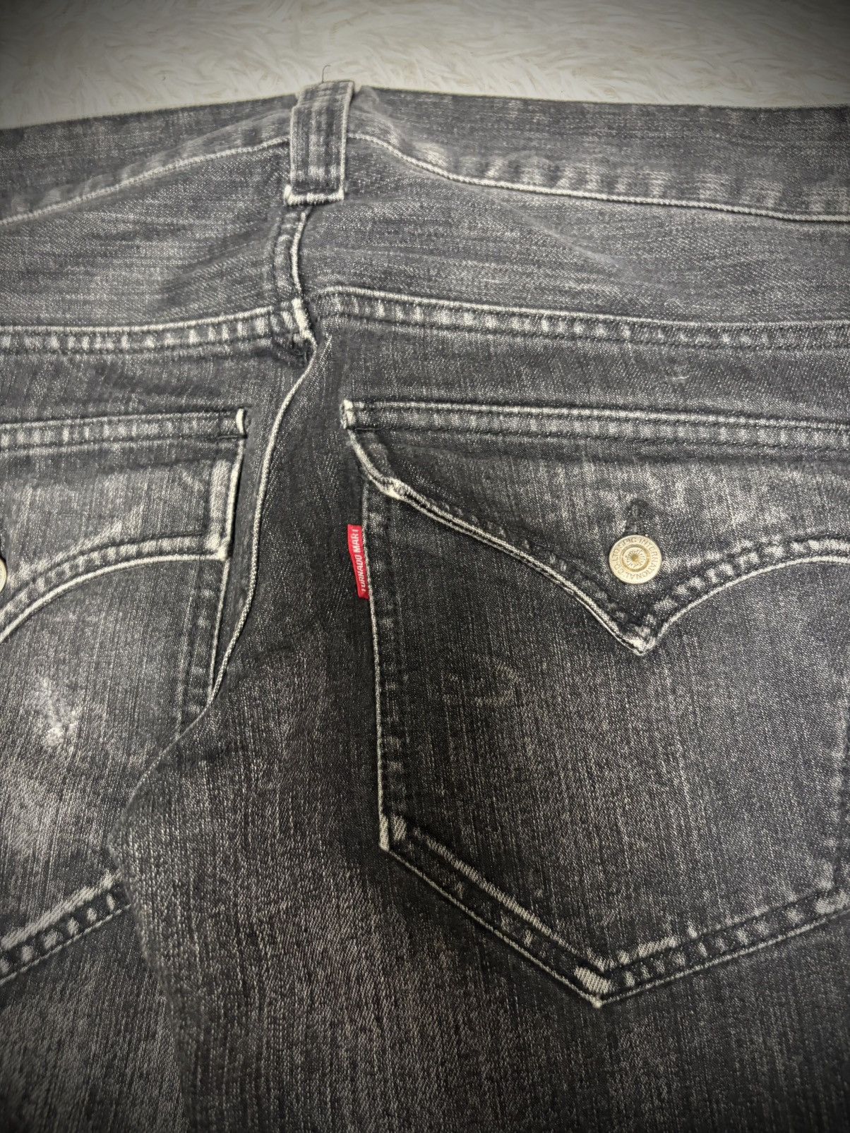 Tornado Mart Rare Tornado Mart clawmark flared jeans Size US 34 / EU 50 - 7 Thumbnail