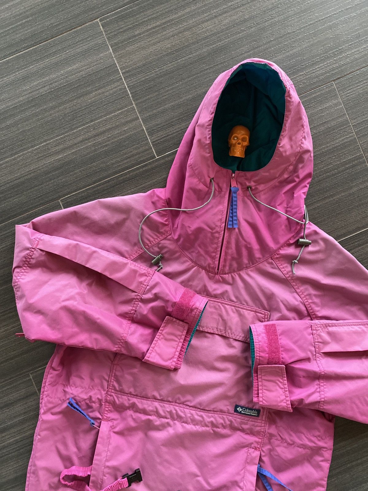 Columbia × Vintage 90s Columbia sportswear faded pink pullover Size L / US 10 / IT 46 - 5 Thumbnail