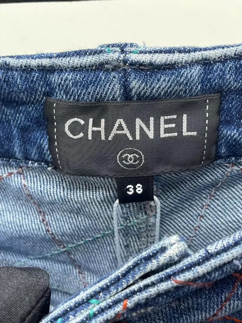 Chanel Chanel Colorful diamond jeans Size 25" / US 0 / IT 36 - 6 Thumbnail