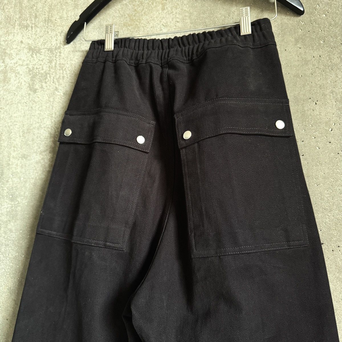 Rick Owens Rick Owen Geth Belas Leather-paneled Pants Size US 32 / EU 48 - 6 Thumbnail