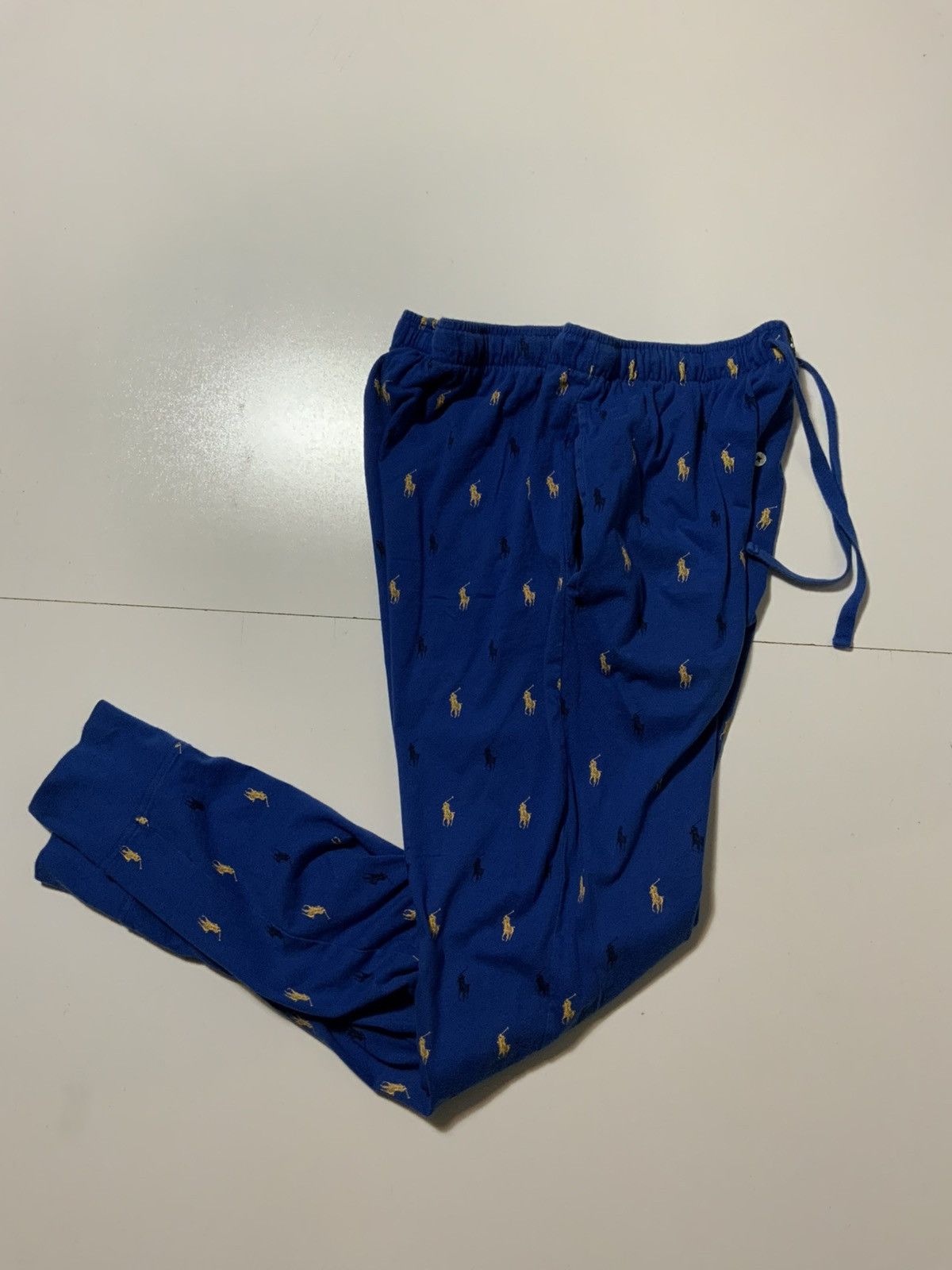 Polo Ralph Lauren Polo Ralph Lauren Sleepwear All Over Print Pony Jogger Pants Size US 32 / EU 48 - 2 Thumbnail