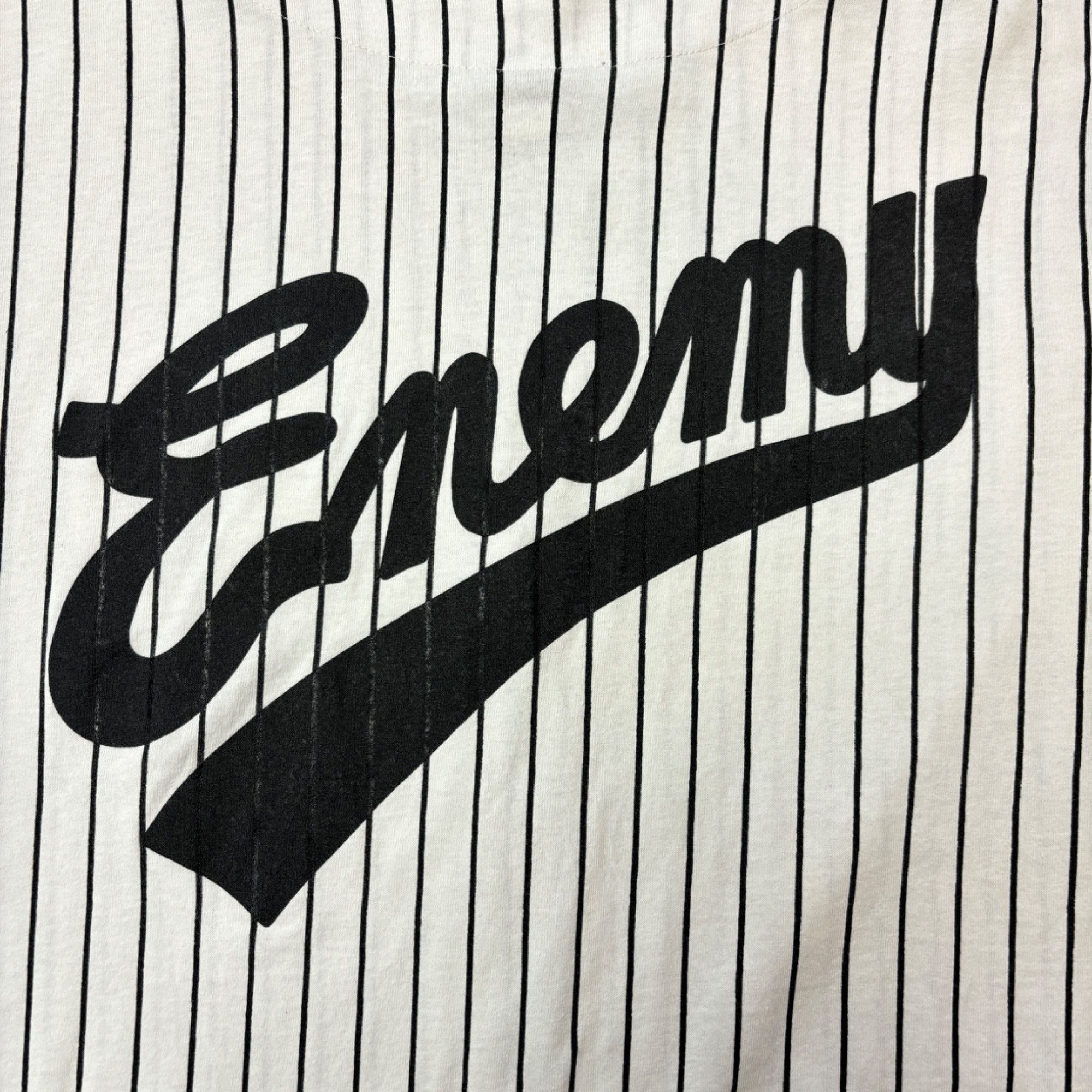 Public Enemy M - Rare Vintage Public Enemy 1992 Hip Hop Baseball Jersey Size US M / EU 48-50 / 2 - 7 Thumbnail
