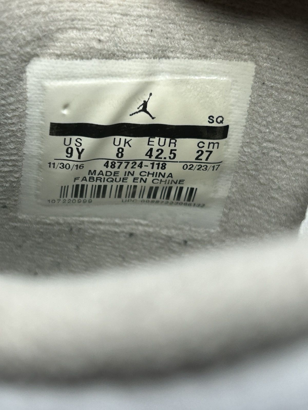 Jordan Brand Jordan 4 Sand 2017 Size US 9 / EU 42 - 10 Thumbnail