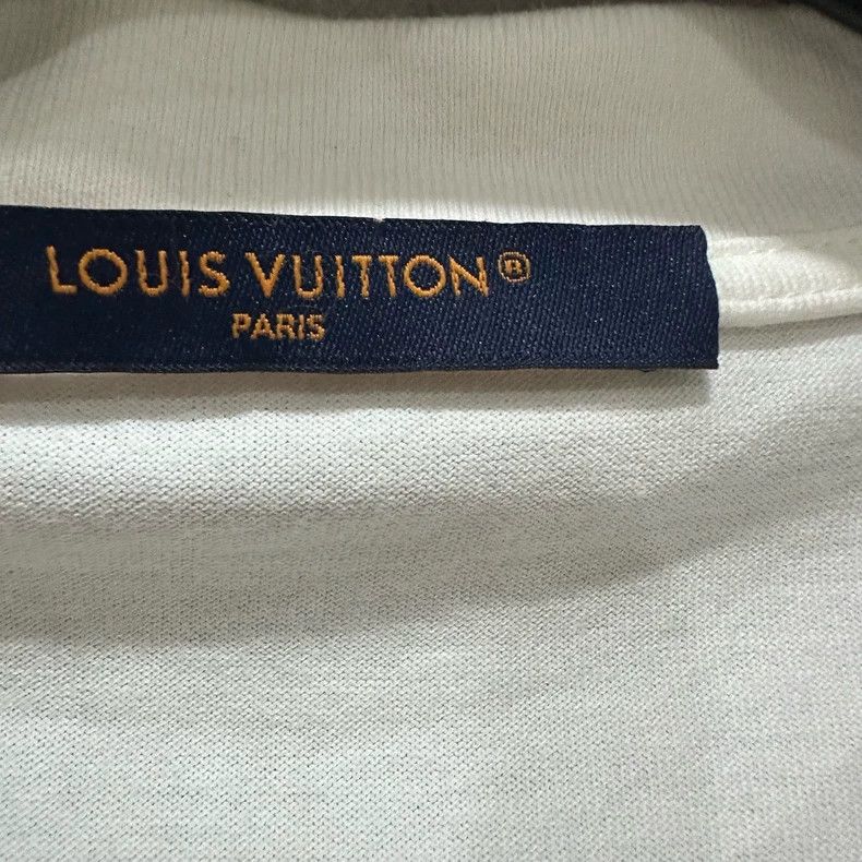 Louis Vuitton Louis Vuitton Paris night scene rhinestone print short sle Size US L / EU 52-54 / 3 - 3 Thumbnail