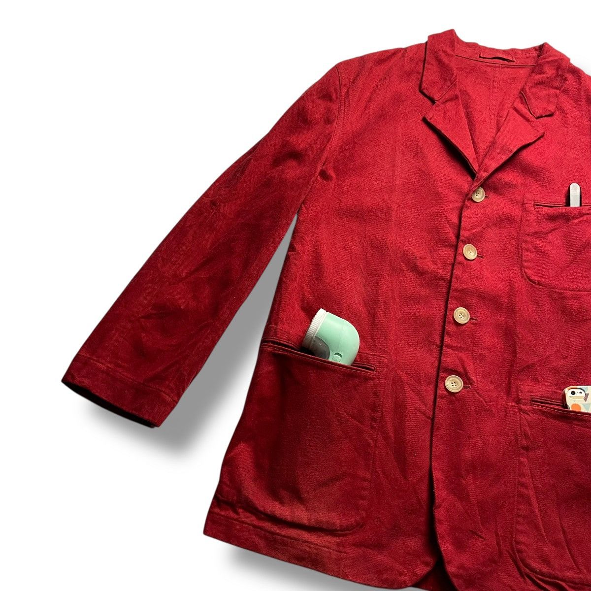 Paul Smith VINTAGE PAUL SMITH LONDON HEAVY COAT JACKET Size US L / EU 52-54 / 3 - 5 Thumbnail