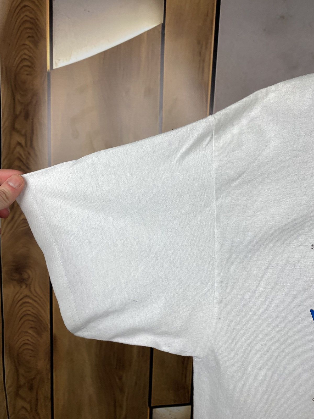 Vintage 🦅Vintage 90s T-Shirt Hanes U.S.A. Support Our Troops Tee🦅 Size US L / EU 52-54 / 3 - 3 Thumbnail