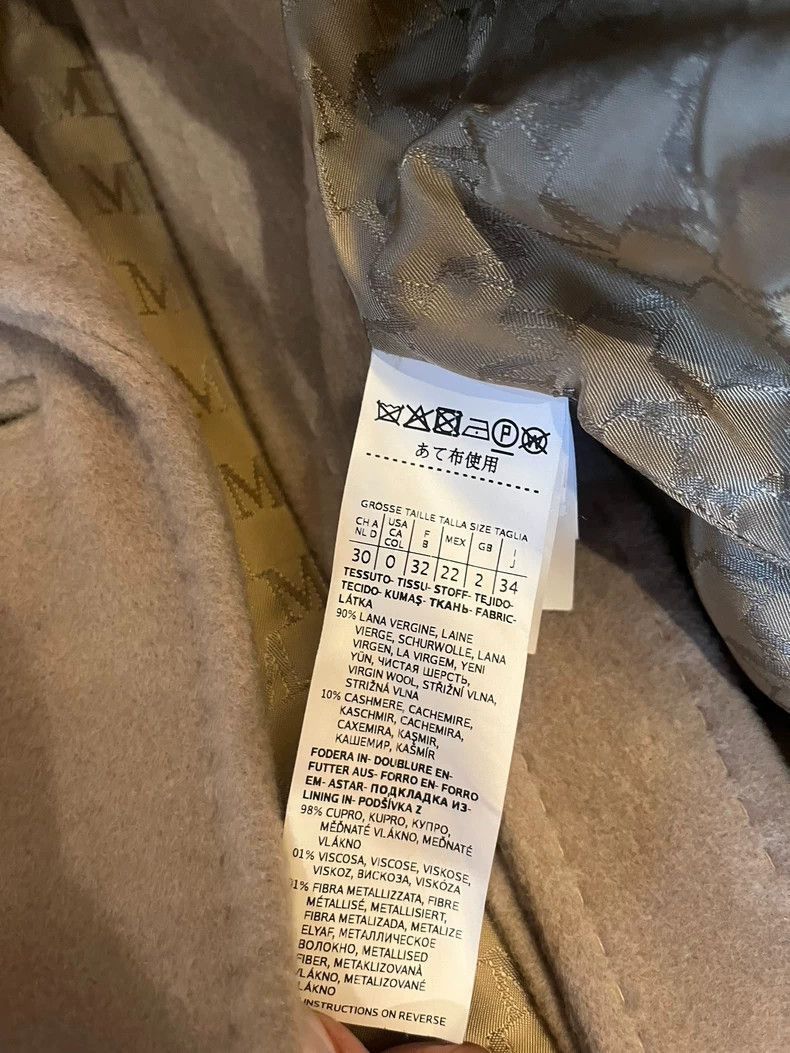 Other maxmara classic double-breasted coat-2508 Size US XXS / EU 40 - 4 Thumbnail