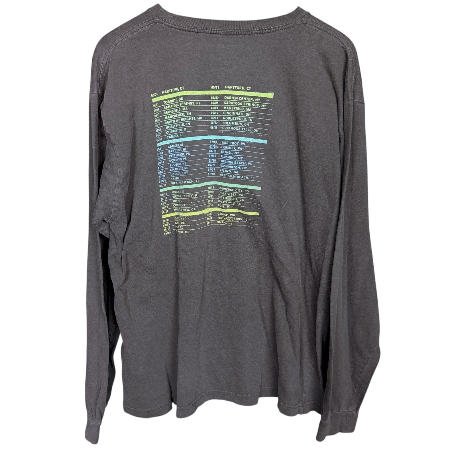 Anvil Dave Matthews Band Summer 2010 Concert Tour LS T-Shirt XL Size US XL / EU 56 / 4 - 2 Thumbnail
