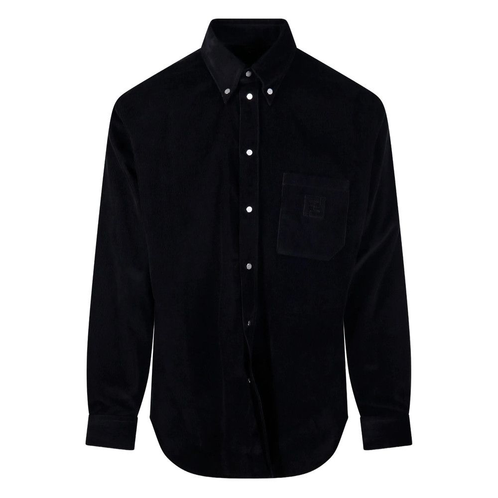 Fendi Fendi BLACK Shirts Size US XL / EU 56 / 4 - 1 Thumbnail