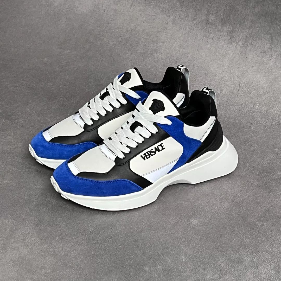 Versace Versace Casual Multi Lowtop Sneakers 8 Men Size US 8 / EU 41 - 1 Thumbnail