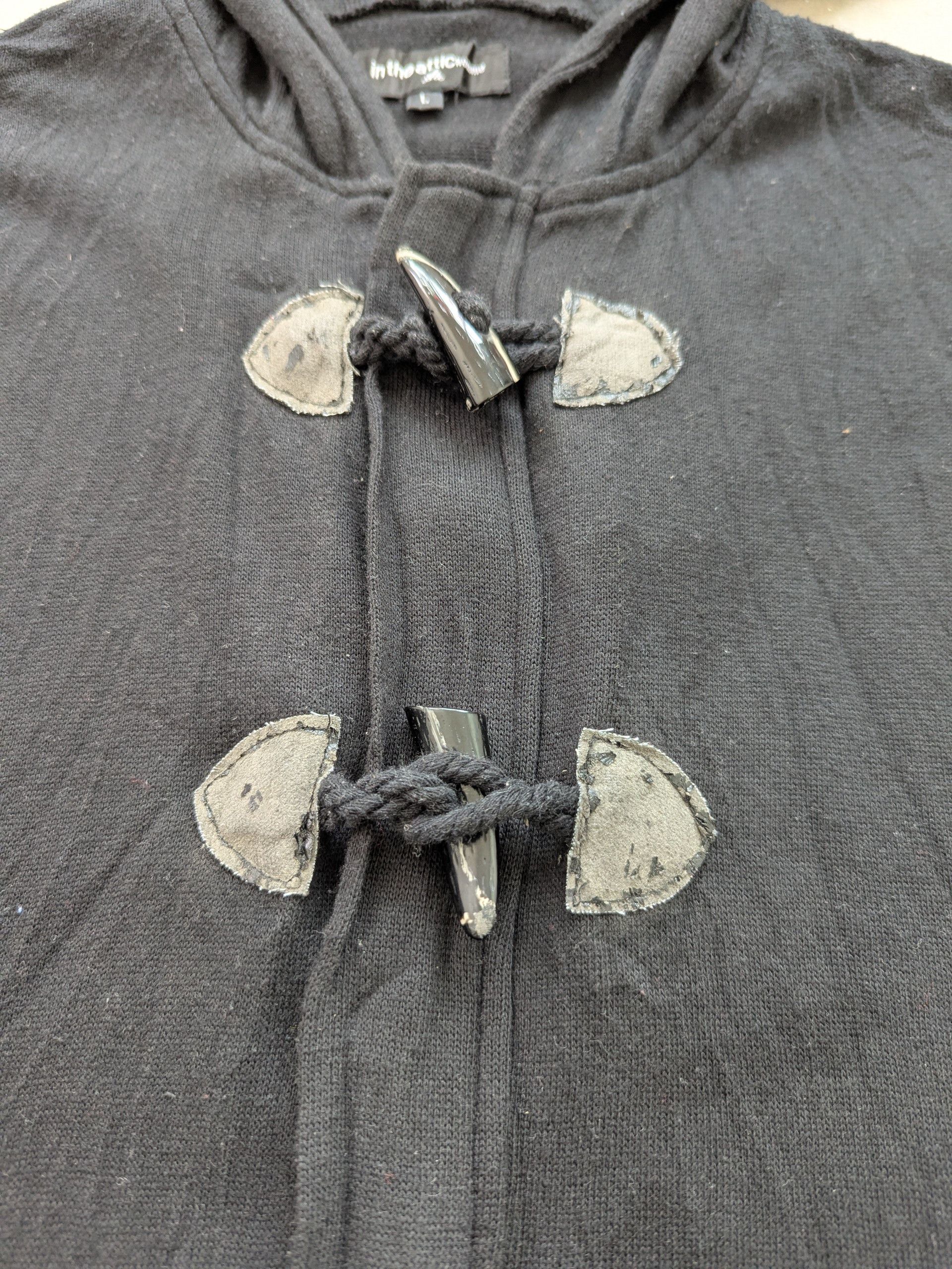 If Six Was Nine × In The Attic × Le Grande Bleu (L.G.B.) Vintage 1990s In The Attic Vest Hoodie Duffle Style Size US M / EU 48-50 / 2 - 6 Thumbnail