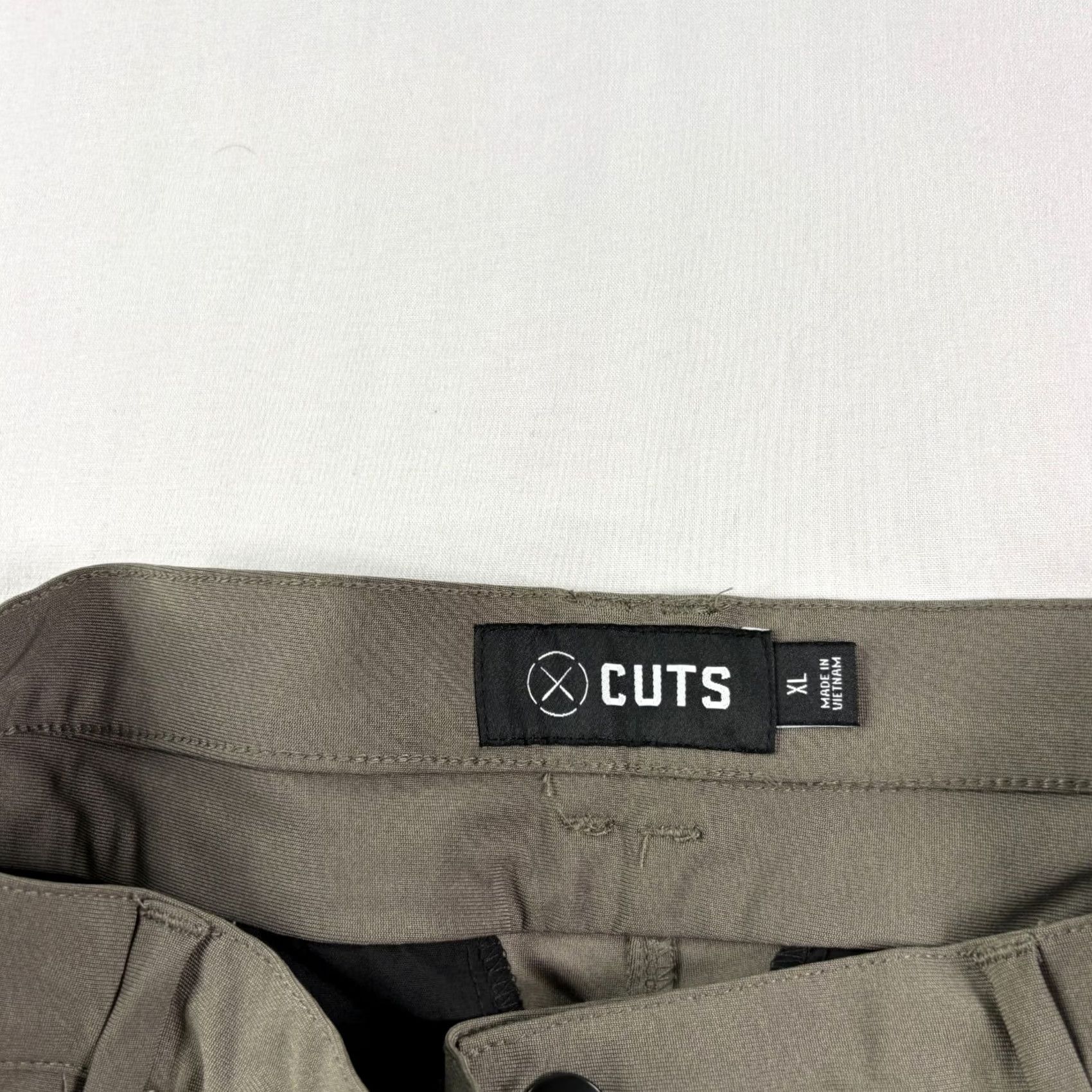 Cuts Cuts Pants Mens XL Brown Jogger Athleisure Stretch Tapered AO Size US 36 / EU 52 - 3 Thumbnail