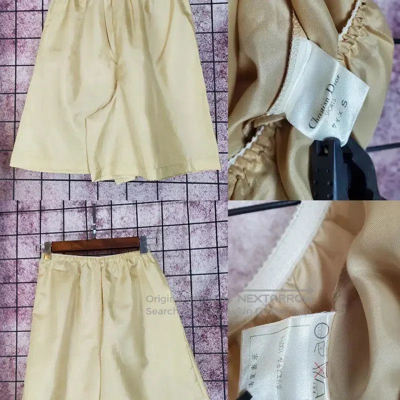 Dior Dior Khaki Cotton Blend Short Skirt . Size 23" - 3 Thumbnail