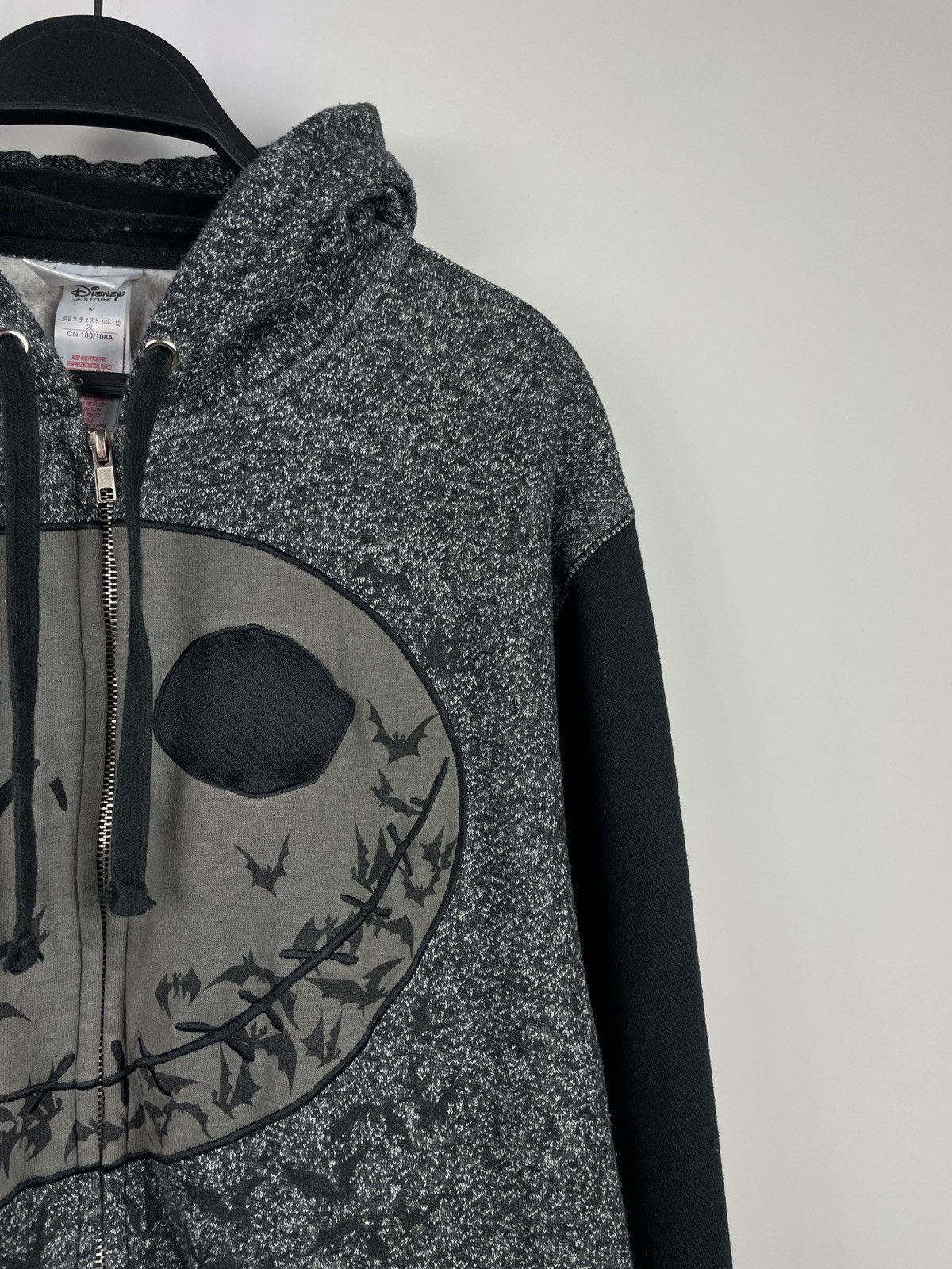 Vintage Vintage The Nightmare Before Christmas Zip Hoodie Size US M / EU 48-50 / 2 - 3 Thumbnail