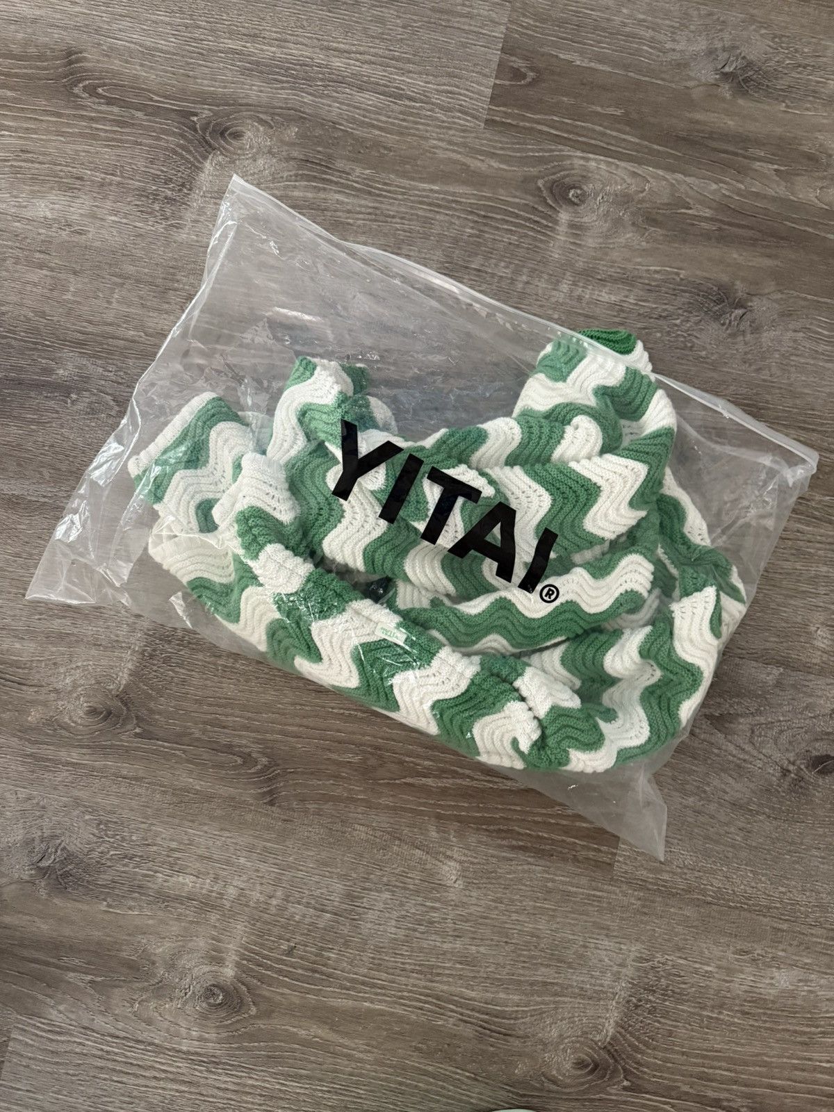 YITAI Yitai Green Shale Stitch Hoodie Medium Size US M / EU 48-50 / 2 - 4 Thumbnail