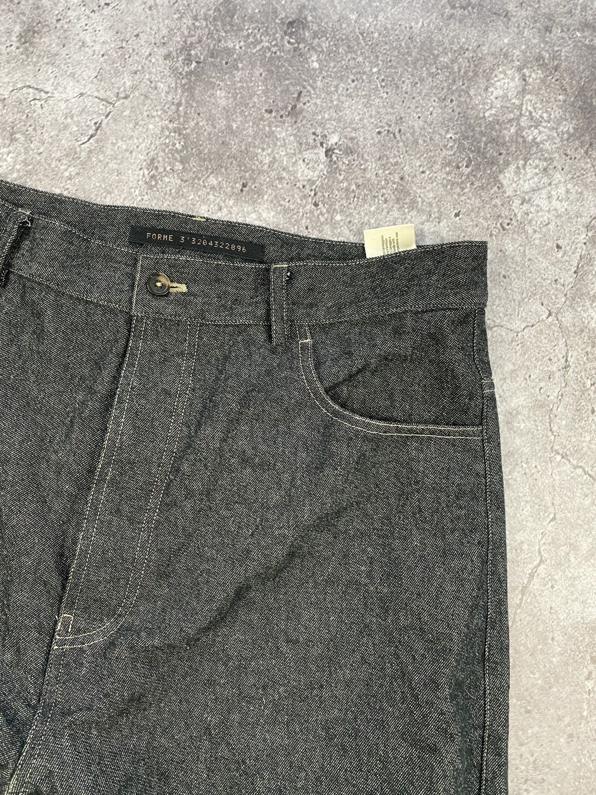 Forme 33204322896 × Forme D'Expression FORME 33204322896 GRAY WOOL BAGGY PANTS Size US 30 / EU 46 - 3 Thumbnail