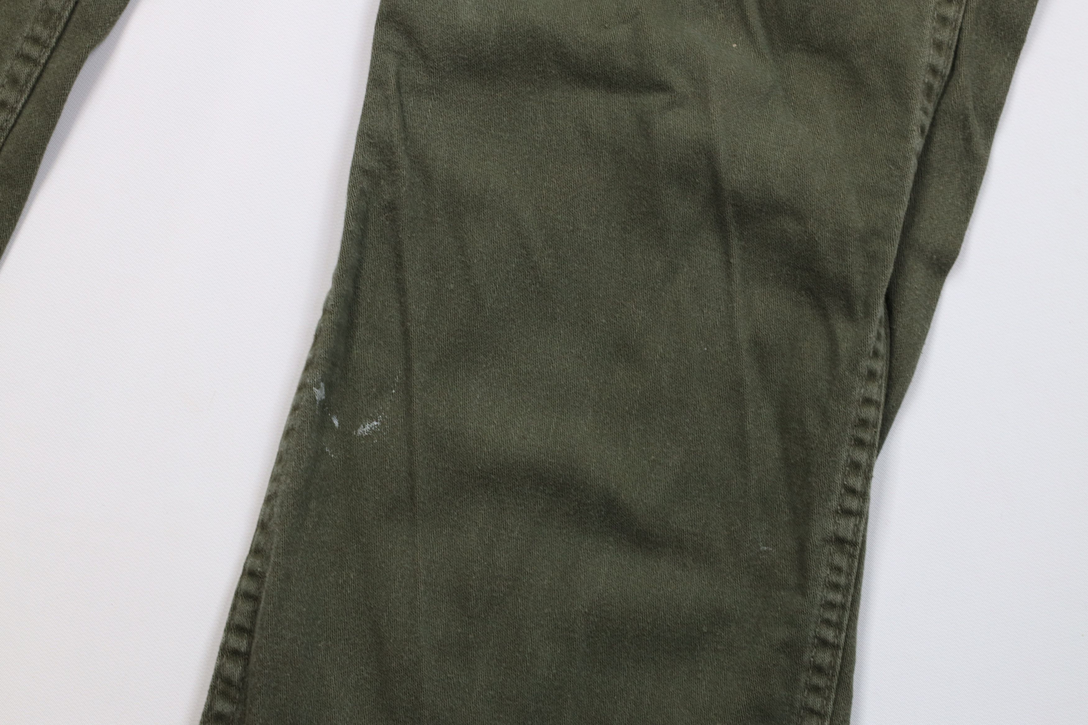 Vintage Vintage 60s 70s Military Vietnam War Field Pants Green USA Size US 34 / EU 50 - 5 Thumbnail