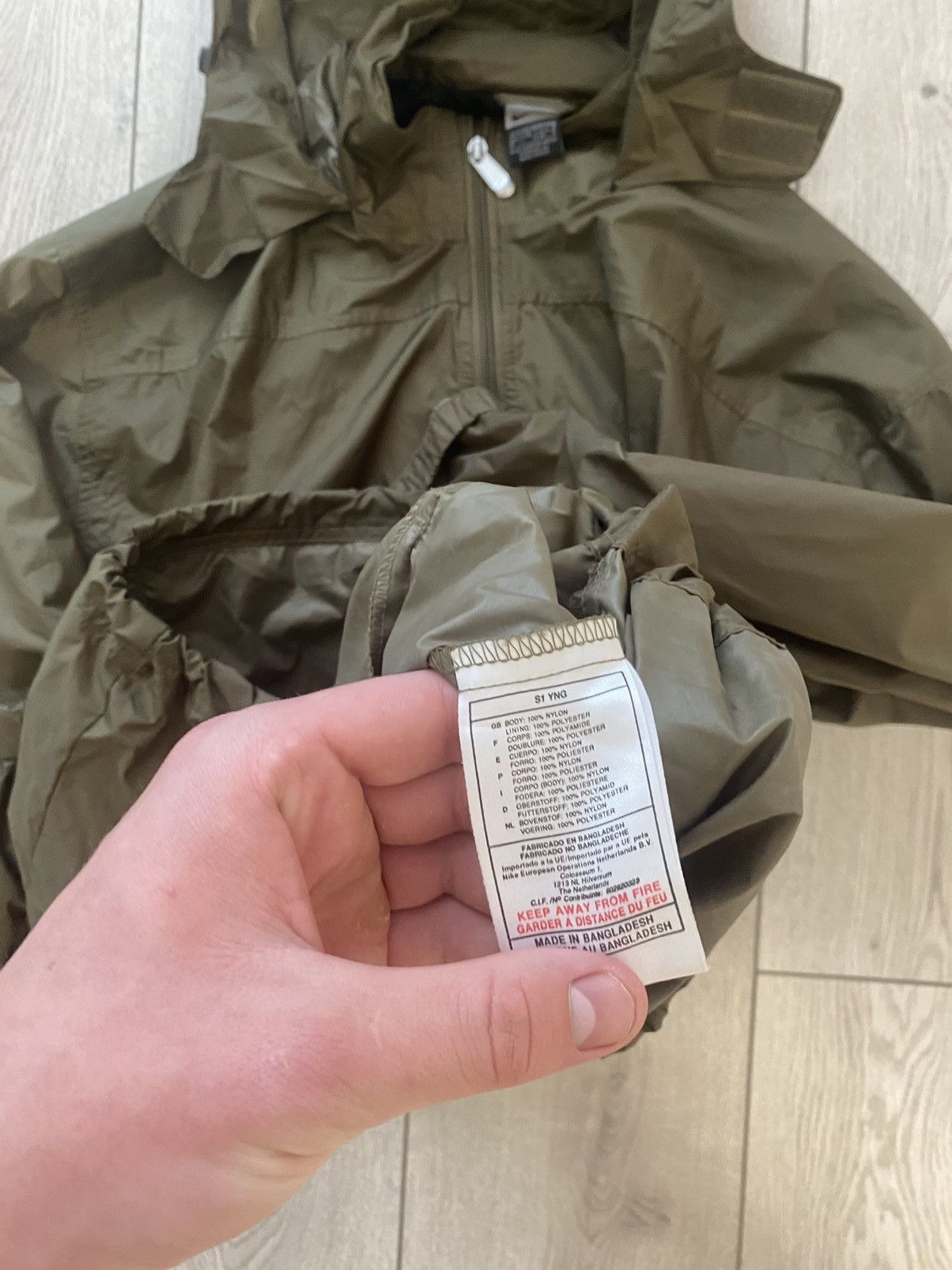 Nike × Vintage Vintage Nike Y2K windbreaker 90’s light style Outdoor Size US XL / EU 56 / 4 - 9 Thumbnail