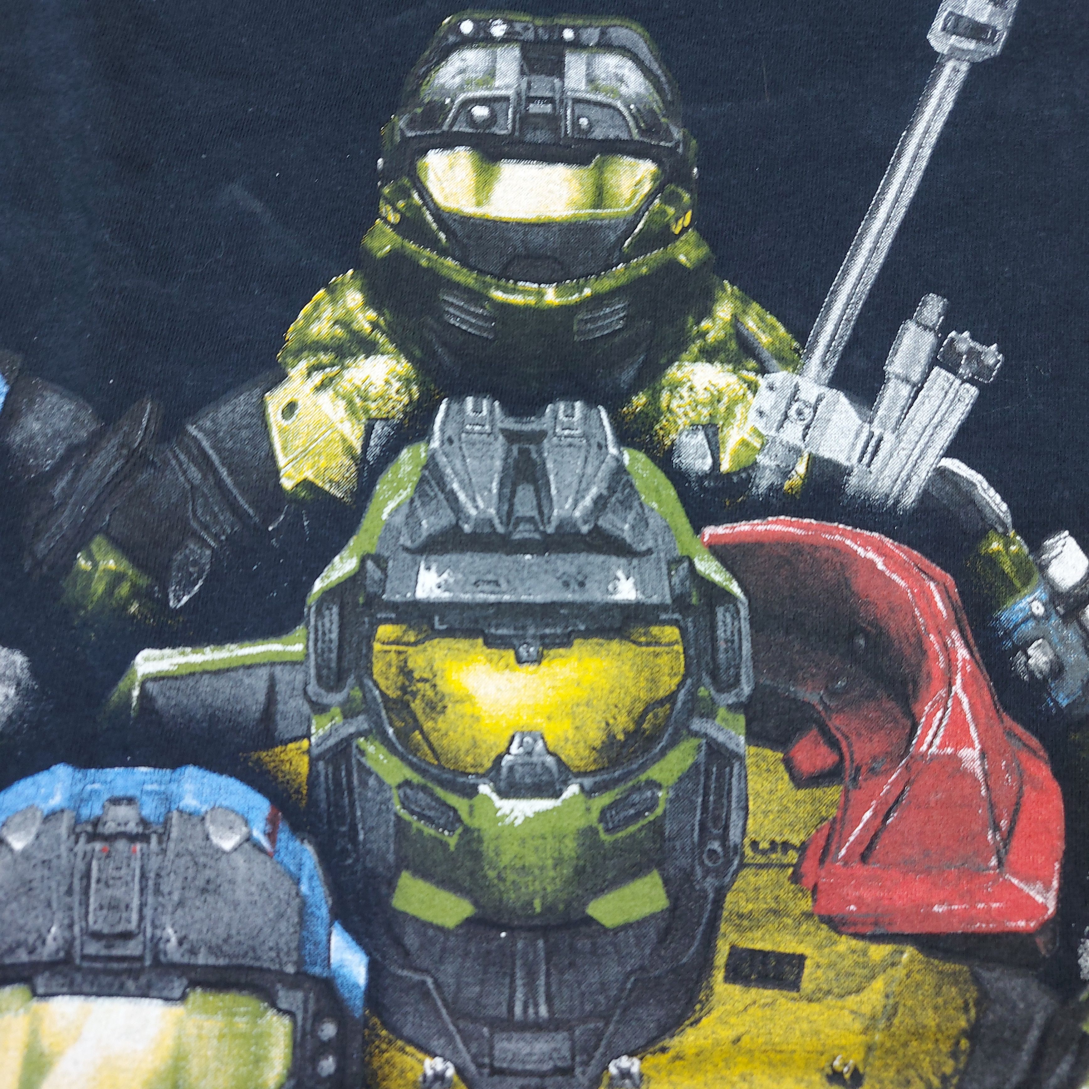 Other Vintage 2010 HALO Reach Xbox Microsoft Game Promo TEE Size US L / EU 52-54 / 3 - 5 Thumbnail