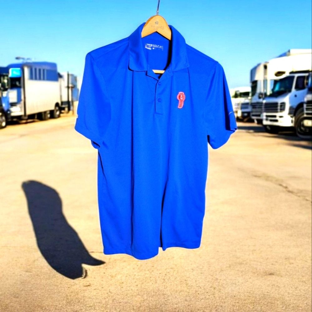 Nike Kenworth Paccar Sz S Blue Polo Shirt By Nike Golf Embroider Size US S / EU 44-46 / 1 - 1 Thumbnail