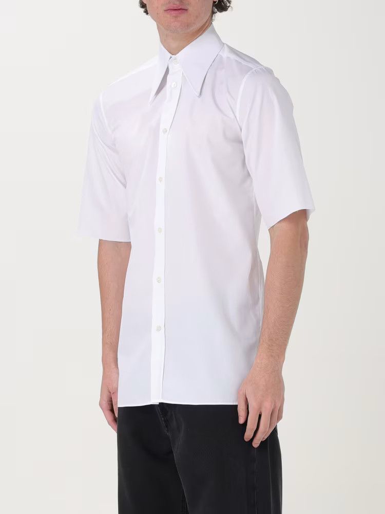 Maison Margiela o1s22i1n1024 Studded Shirt in White Size US M / EU 48-50 / 2 - 4 Thumbnail