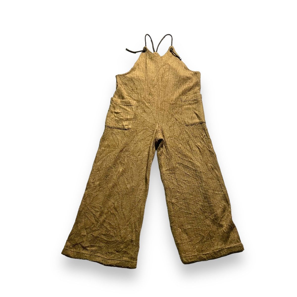 image of Archival Clothing x Vintage Hotstage Fleece Sherpa Jumpsuit in Light Brown, Men's (Size 40)