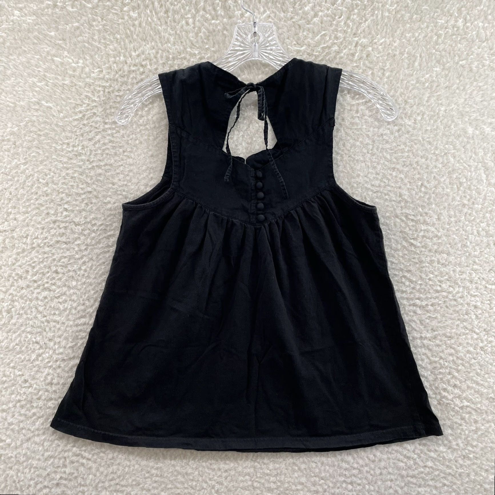 Vintage **VINTAGE Y2K Wet Seal Medium Black Floral Embroidered Top** User: **VINTAGE Y2K Wet Seal Medium Black Floral Embroidered Top** Size M / US 6-8 / IT 42-44 - 2 Thumbnail