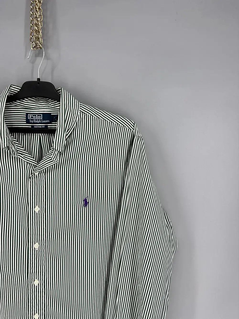 Polo Ralph Lauren Vintage striped shirt polo Ralph Lauren size XL rare Size US XL / EU 56 / 4 - 5 Thumbnail