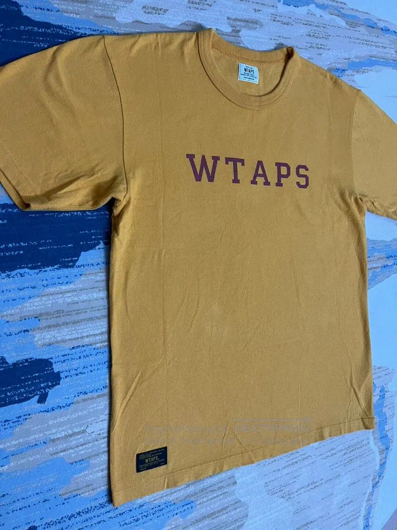 Wtaps Wtaps Yellow T-shirt Size US M / EU 48-50 / 2 - 4 Thumbnail
