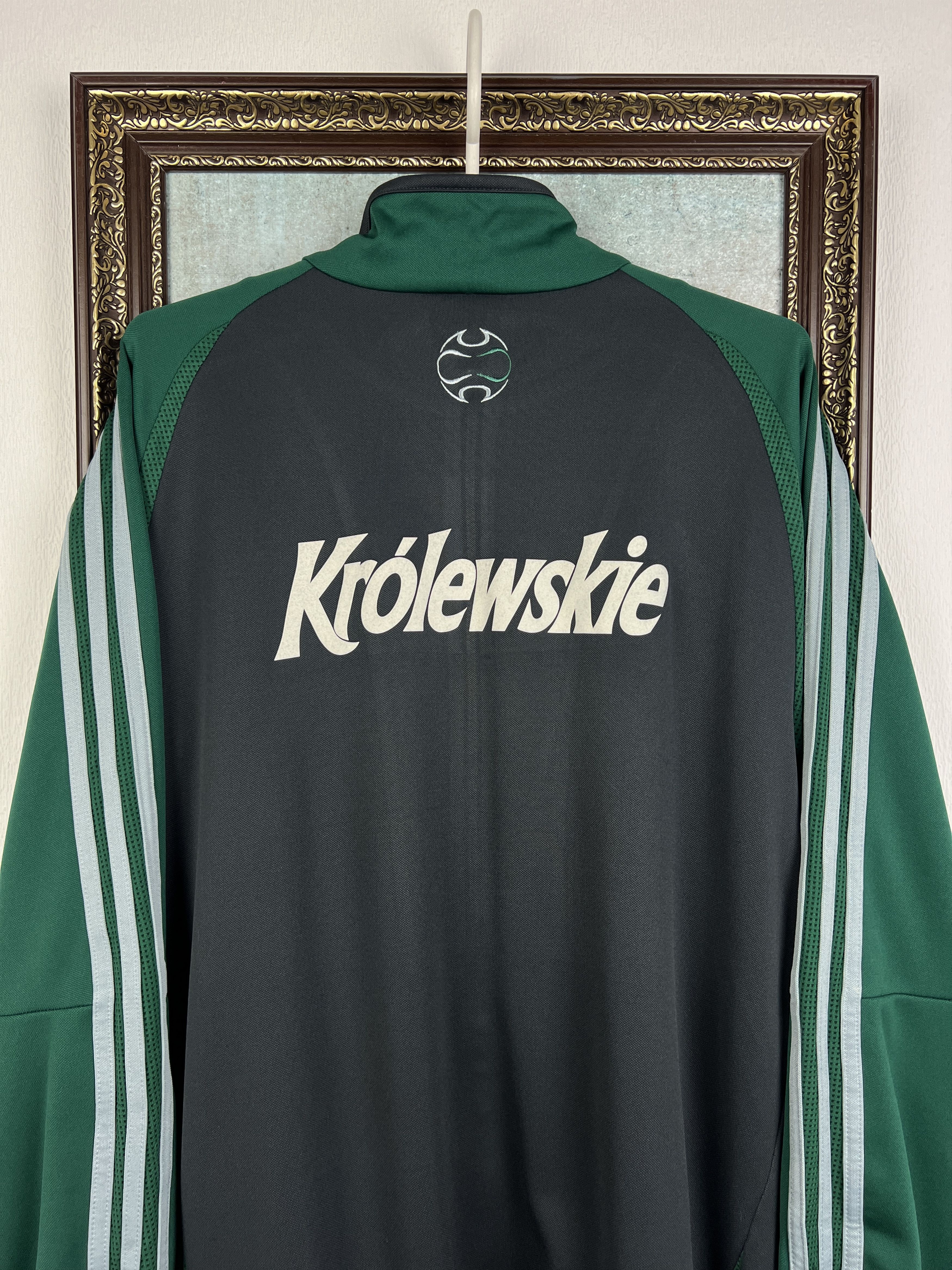 Adidas Vintage Adidas Legia Warsaw Football Jacket Soccer Track Top Size US XXL / EU 58 / 5 - 11 Thumbnail