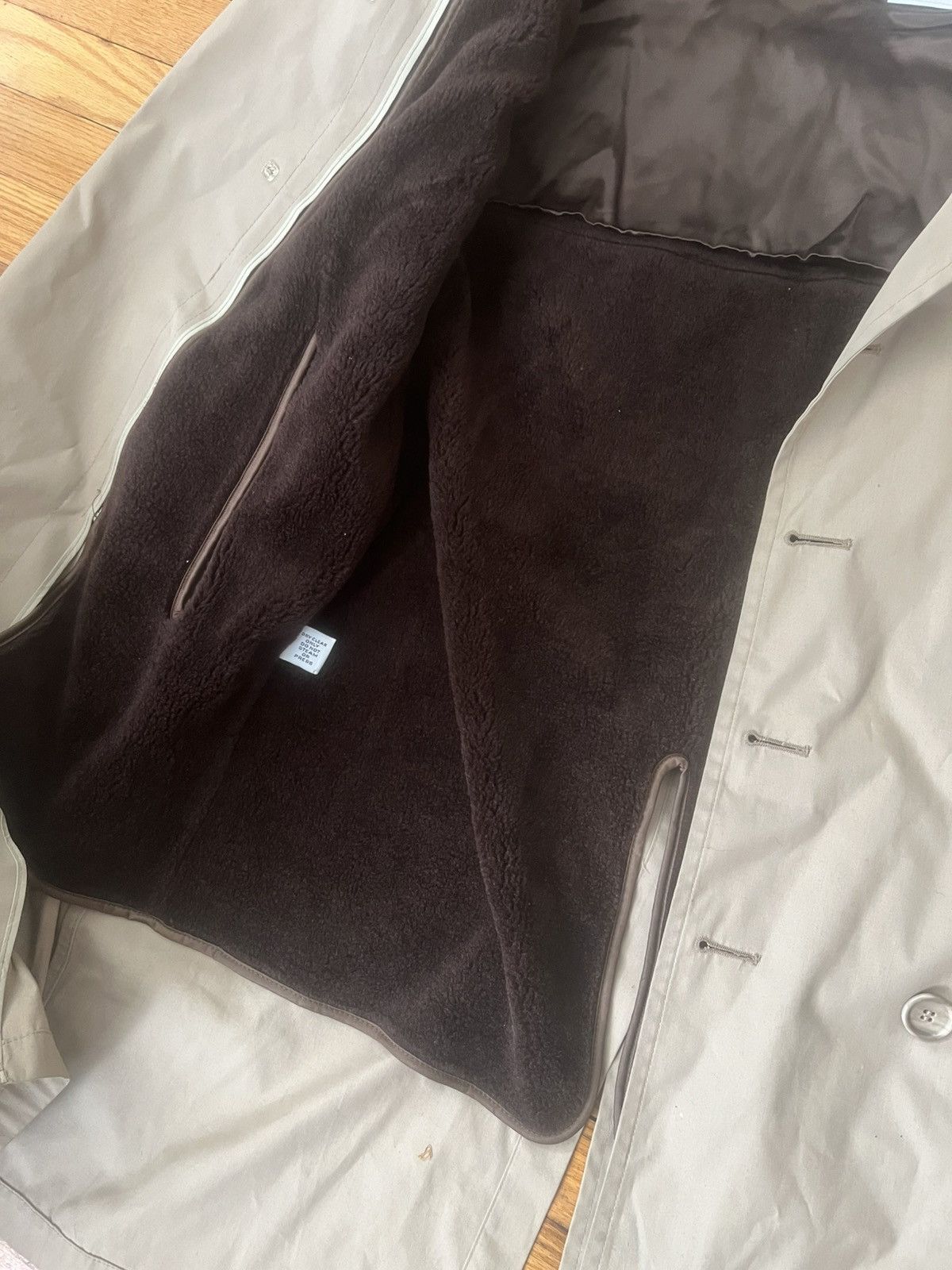 Designer × London Fog London Fog Fur Lined Trench Coat Size US L / EU 52-54 / 3 - 2 Thumbnail