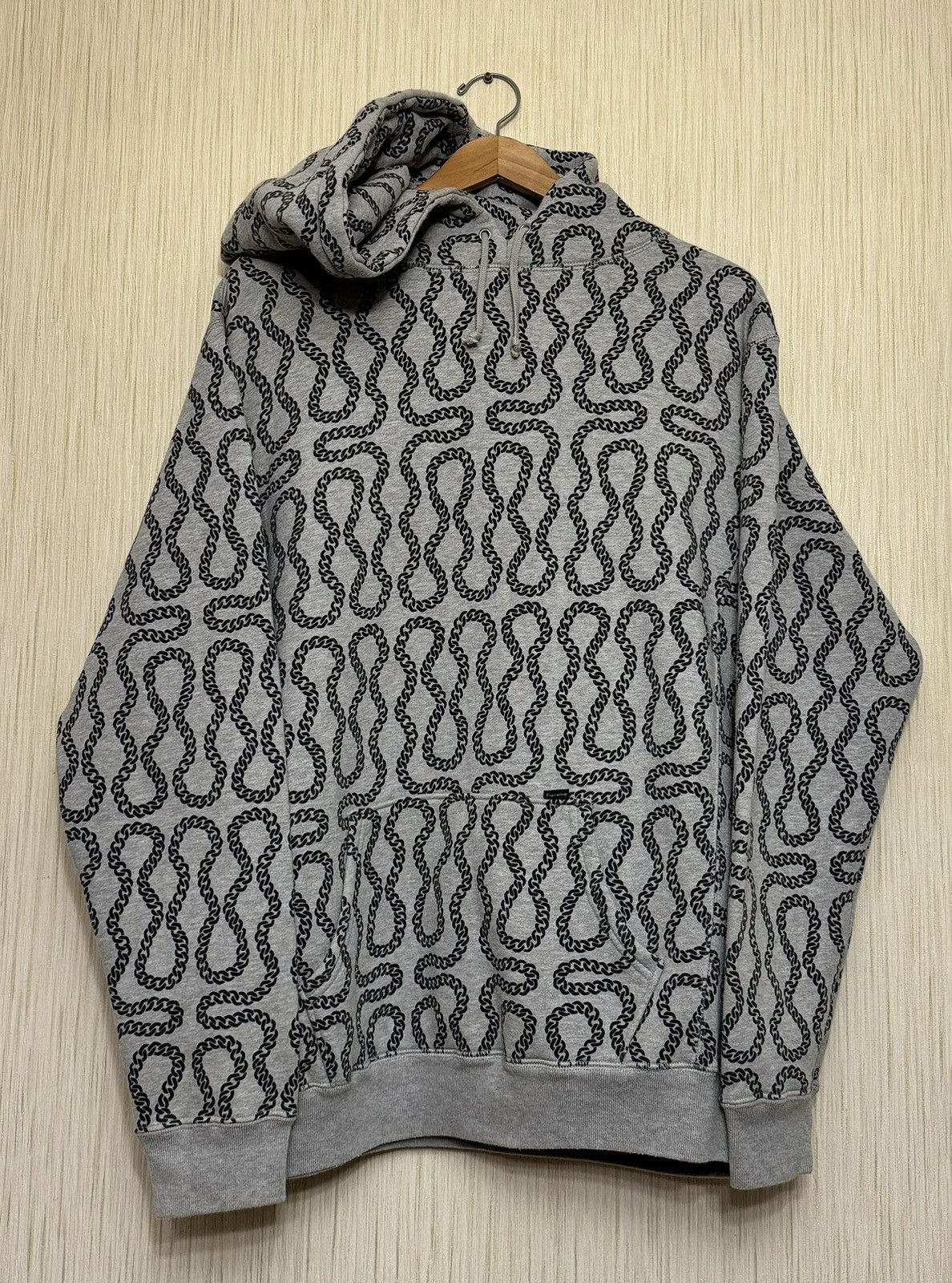 Supreme Rare Vintage supreme 90s 00s chain fullprint hoodie Size US M / EU 48-50 / 2 - 3 Thumbnail