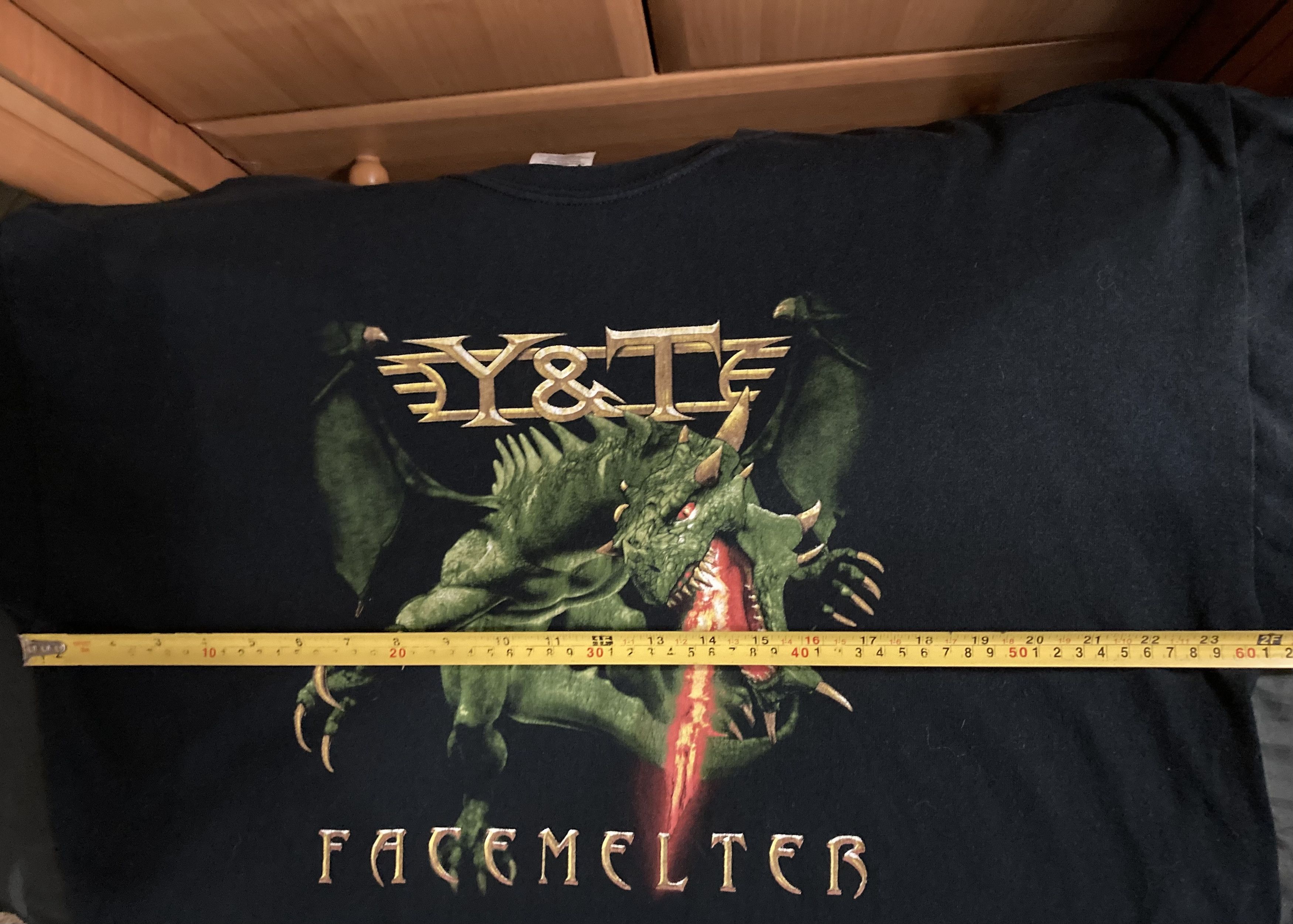 Band Tees Y&T Facemelter 2010 World Tour Concert Band t shirt Size US XXL / EU 58 / 5 - 4 Thumbnail
