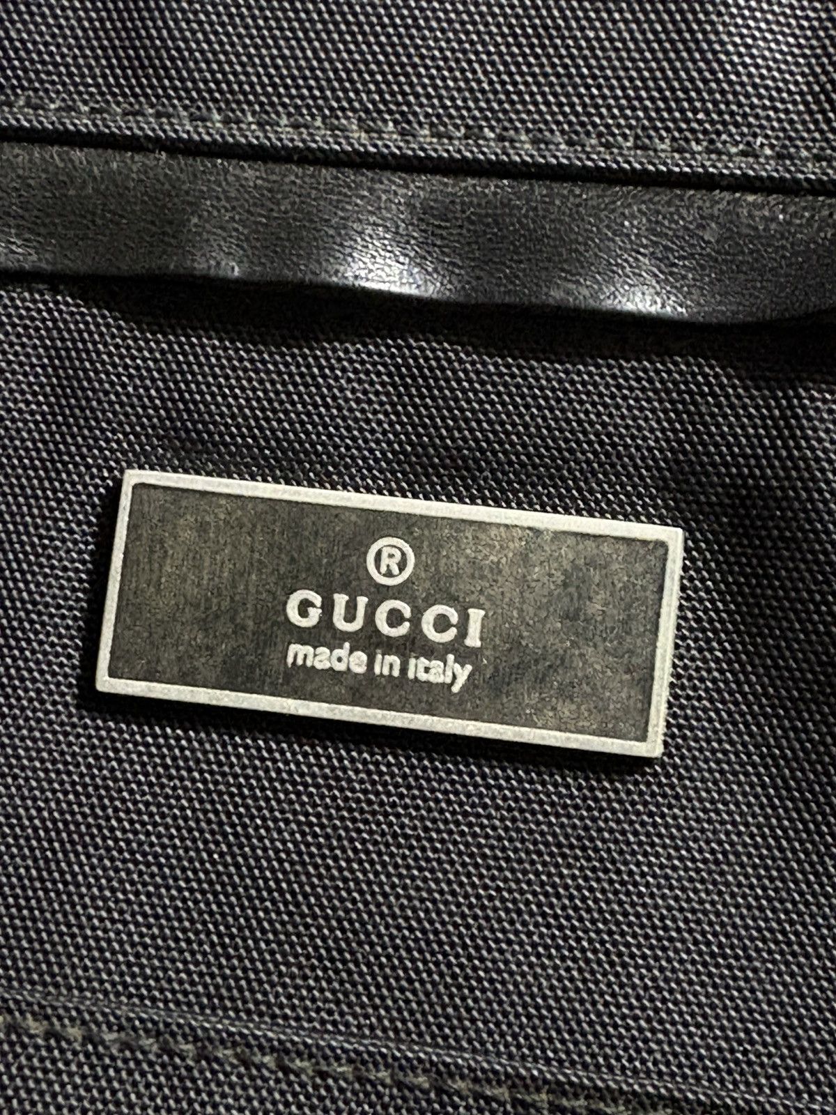 Gucci VINTAGE GUCCI CANVAS CROSSBODY BAG Size ONE SIZE - 5 Thumbnail